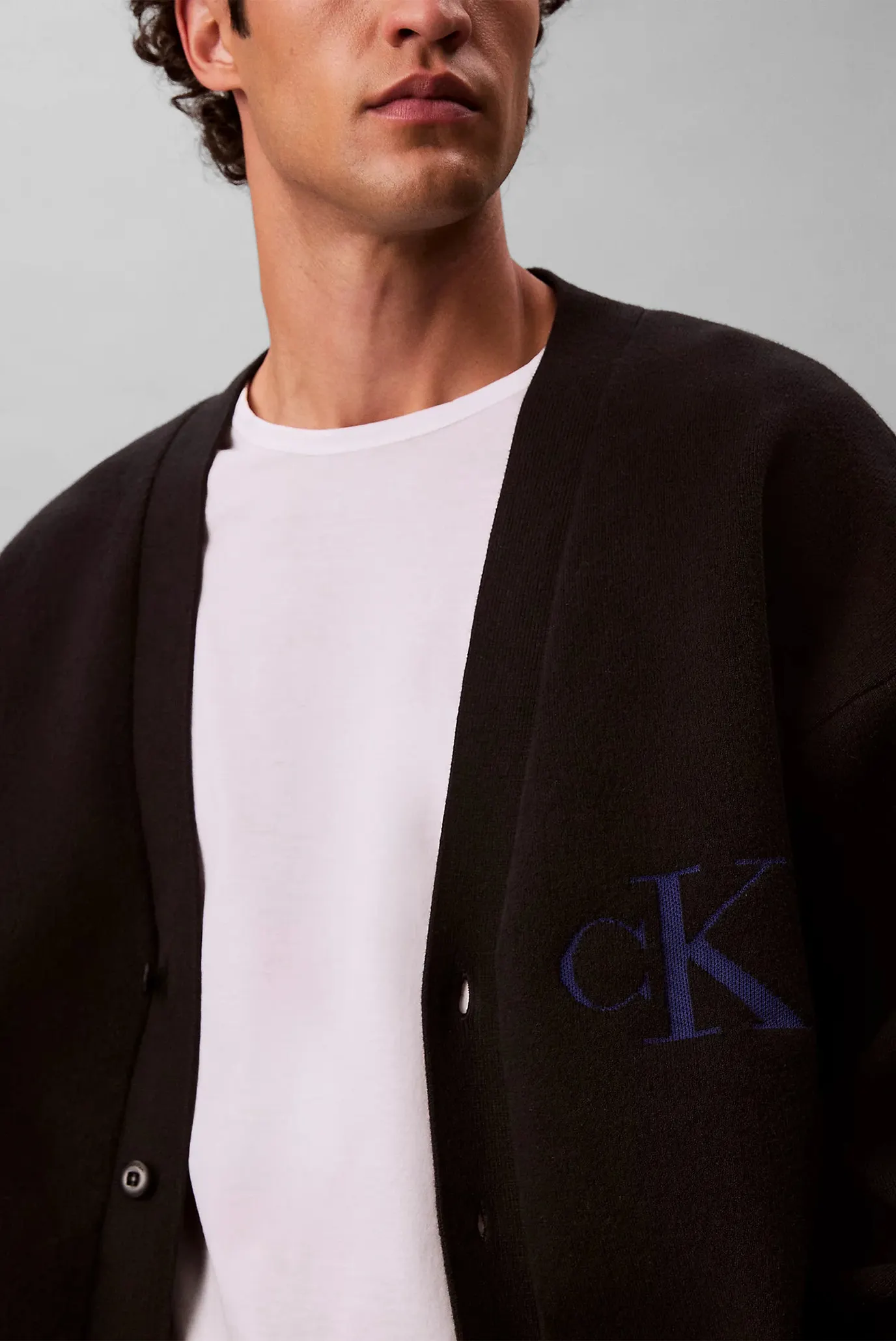 KardiganLS CTTN CASHMERE 3D LOGO CARDIGA 4
