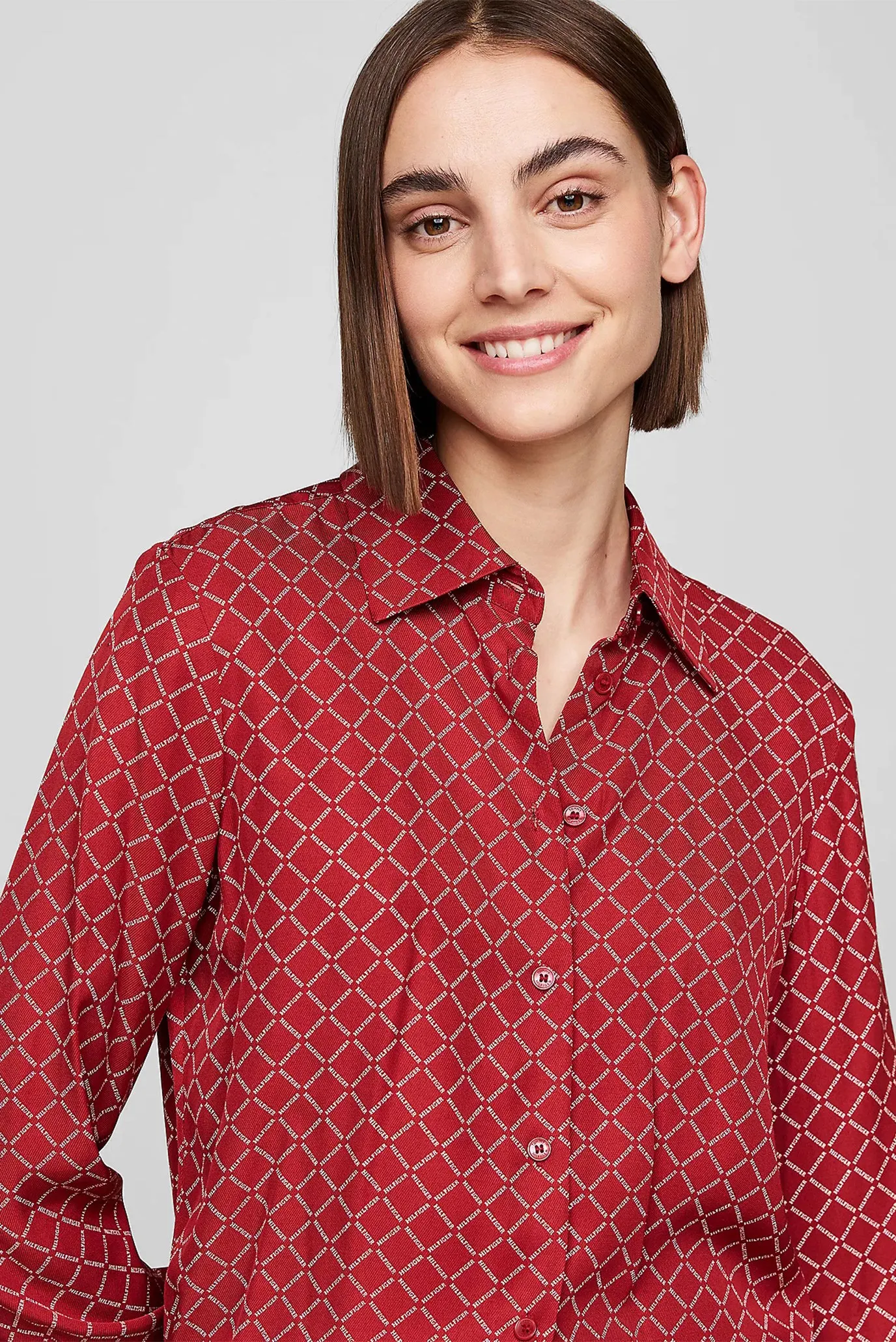 Рубашка DIAMOND MONOTYPE VIS REG BLOUSE 4