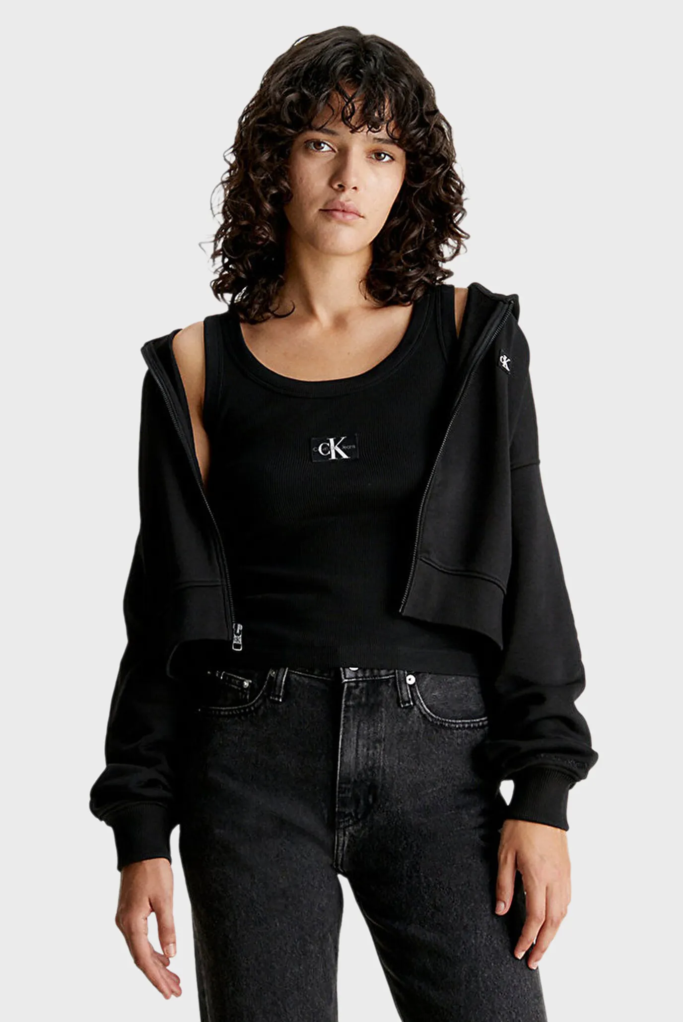 Реглан CK EMBRO BADGE ZIP-THROUGH 1