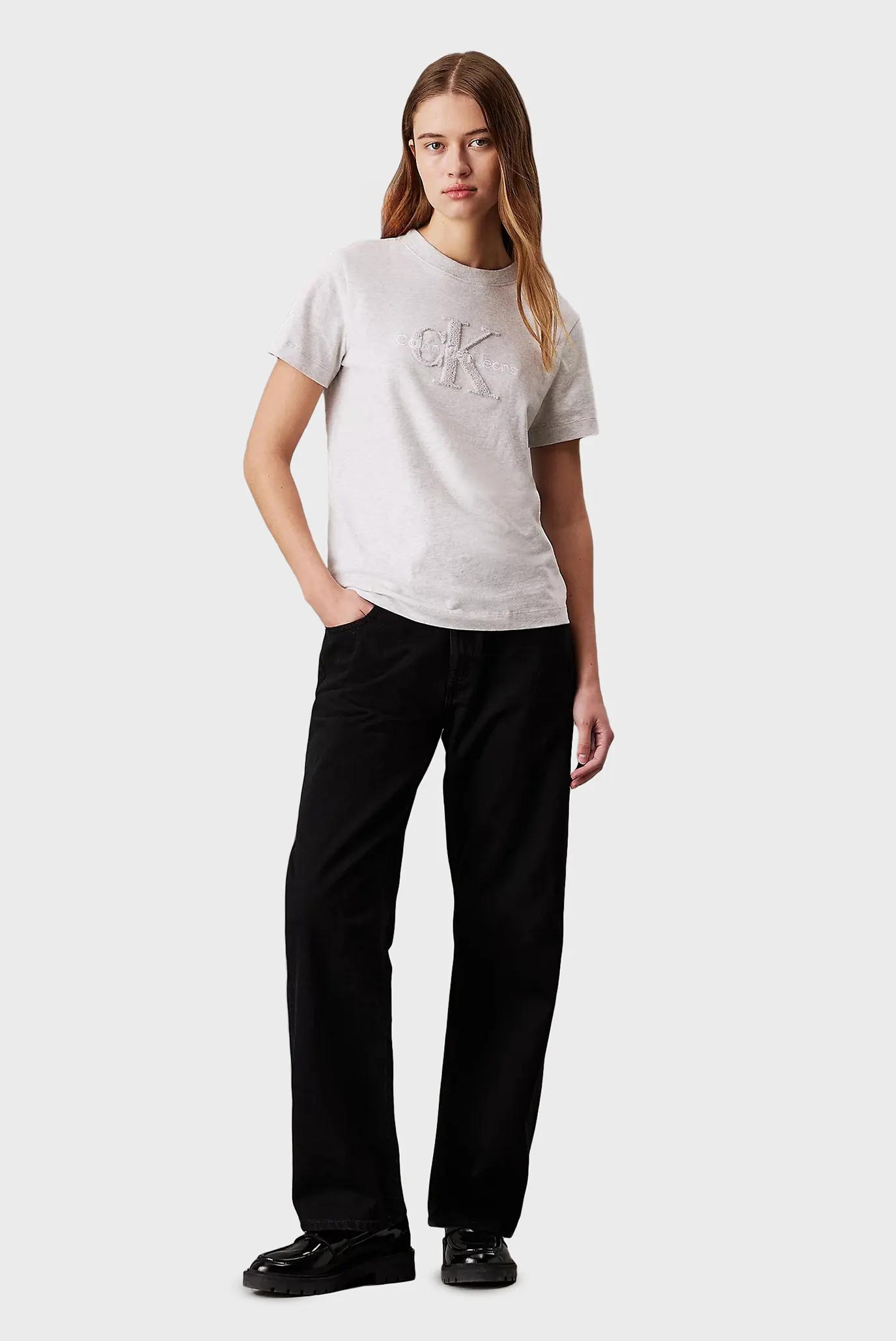 Футболка CHENILLE MONOLOGO REGULAR TEE 2