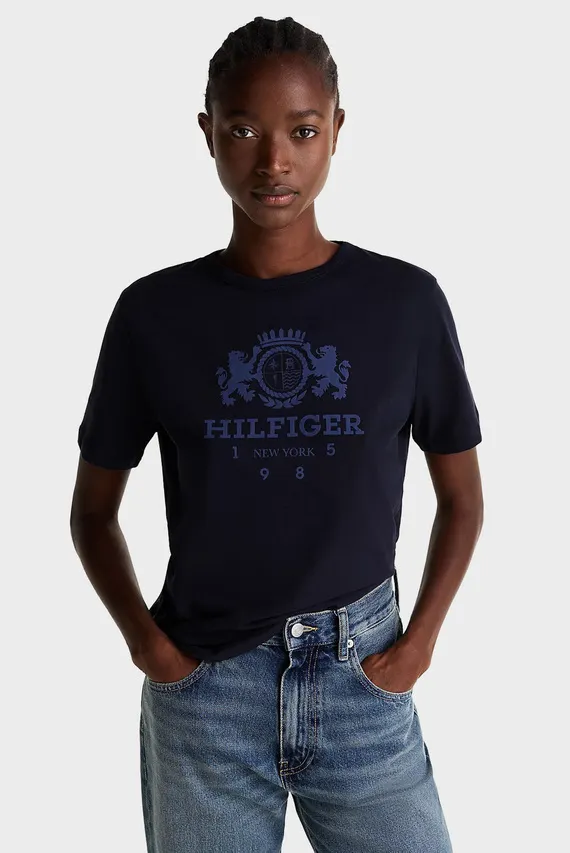 Футболка REG VARSITY CREST C-NK SS Tommy Hilfiger