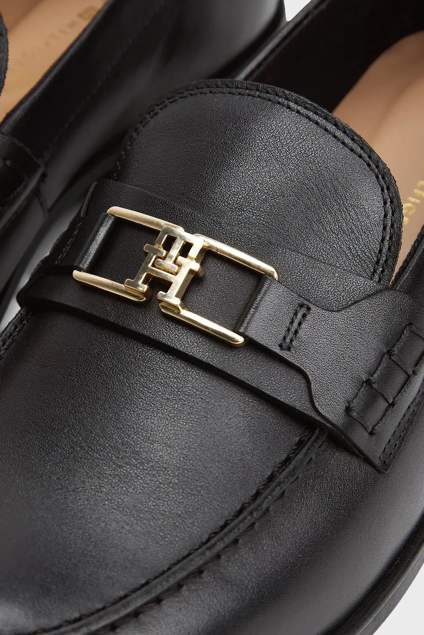 Лоферы/TH LOGO LEATHER LOAFER 5