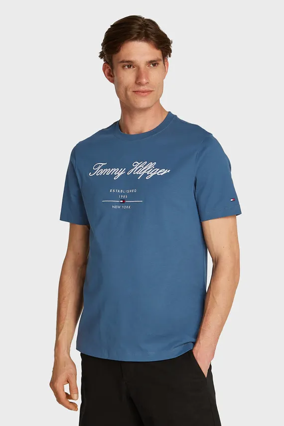 Футболка/SCRIPT LOGO TEE Tommy Hilfiger