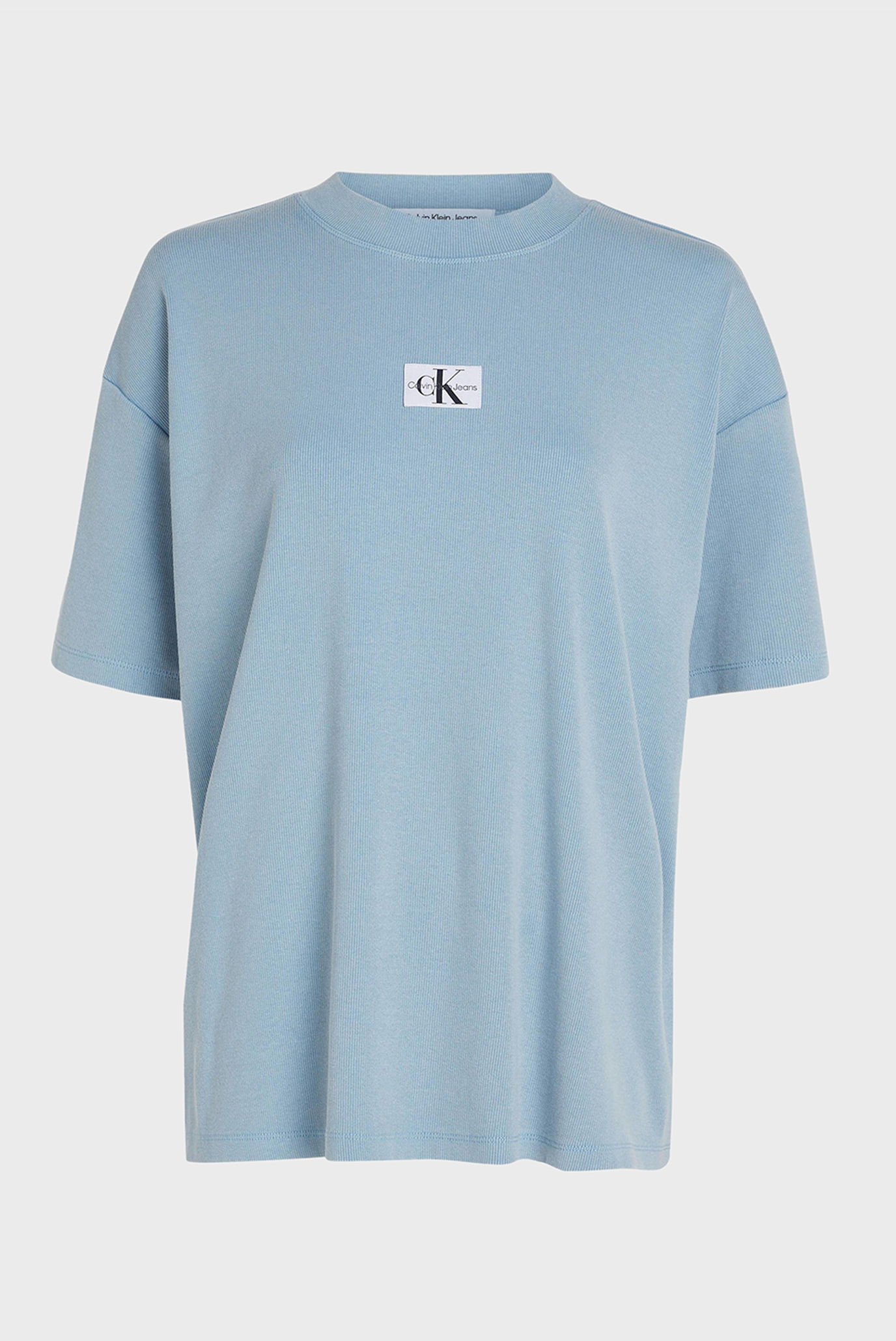 Футболка WASHED RIB LABEL BOYFRIEND TEE 1