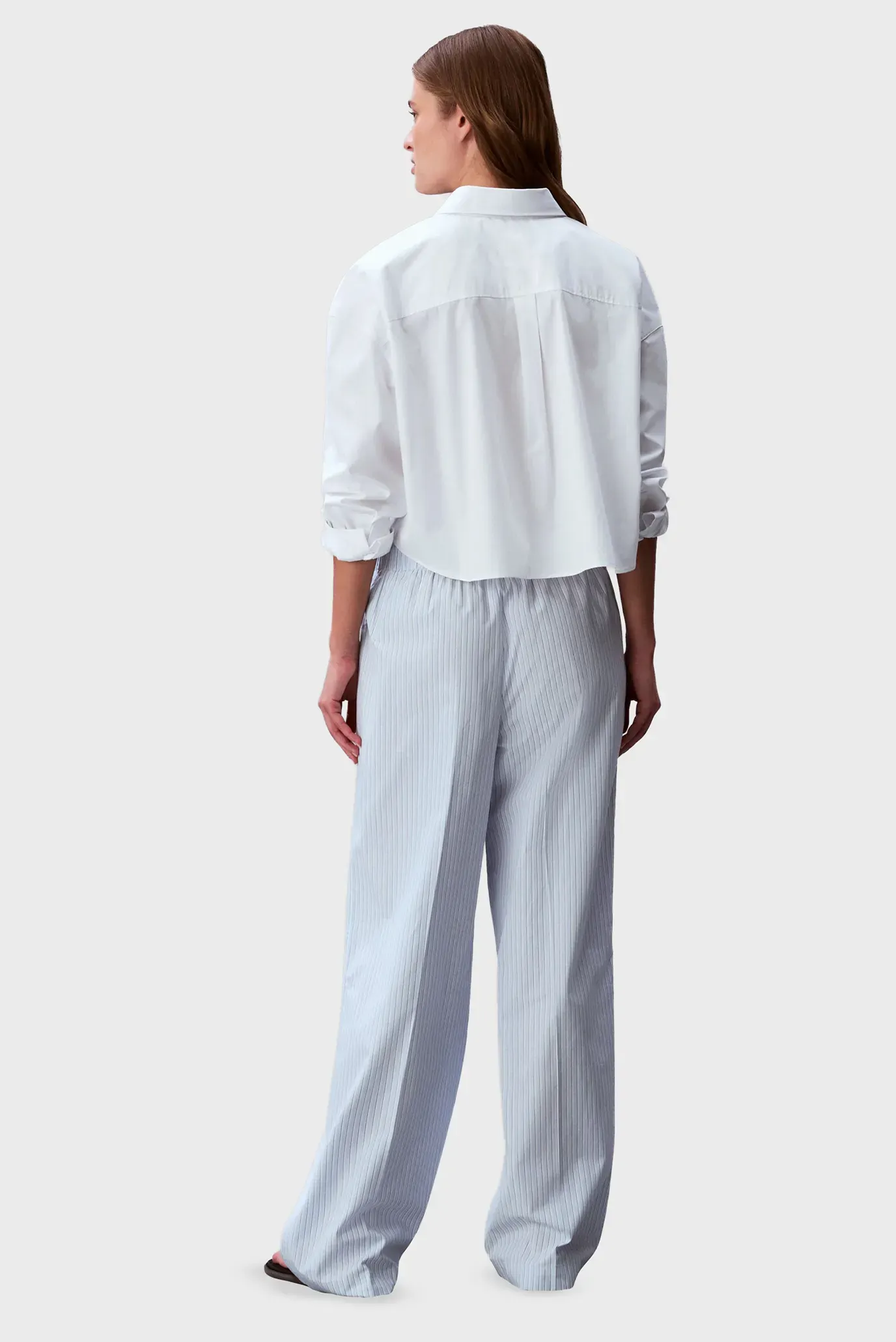 Штаны/POPLIN EWAIST PULL ON PANT - YD 4