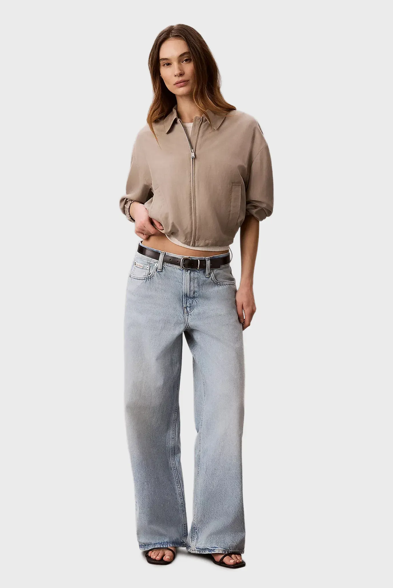 Джинсы/LOW RISE BAGGY INDIGO STONE 2