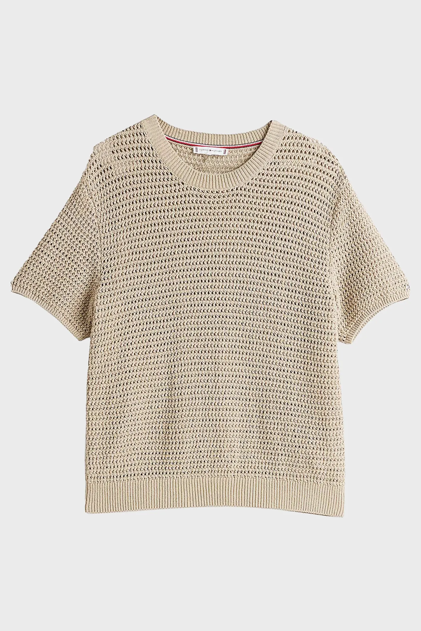 Sviter POINTELLE CROCHET SS C-NK SWT 6