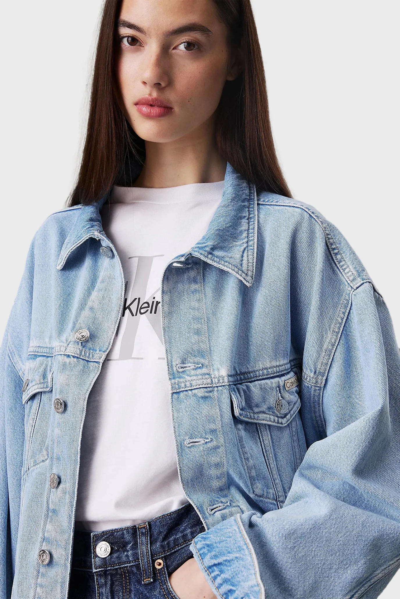 Jins kurtka BOXY DENIM JACKET 2