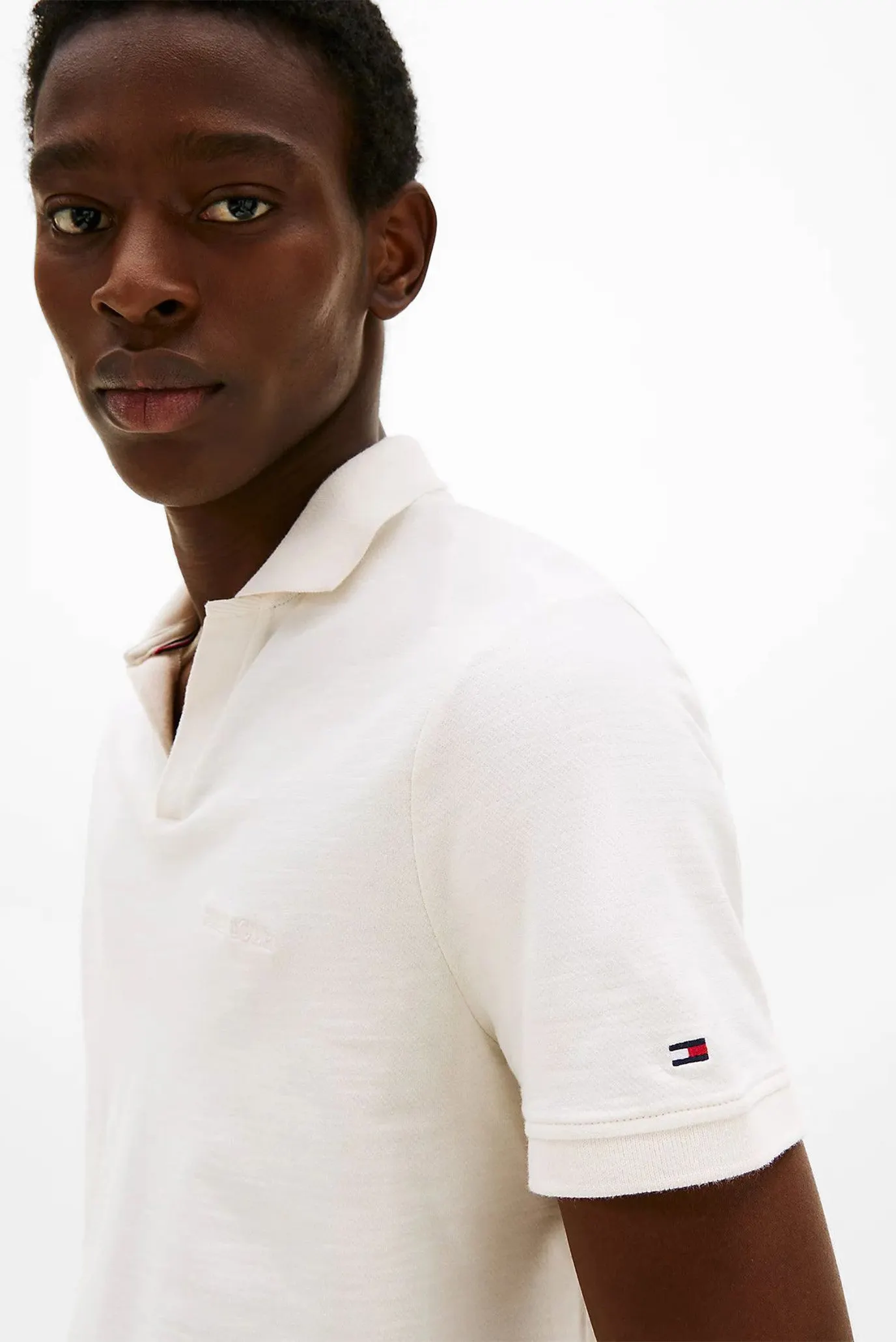 Поло COTTON LINEN TERRY REG POLO 4