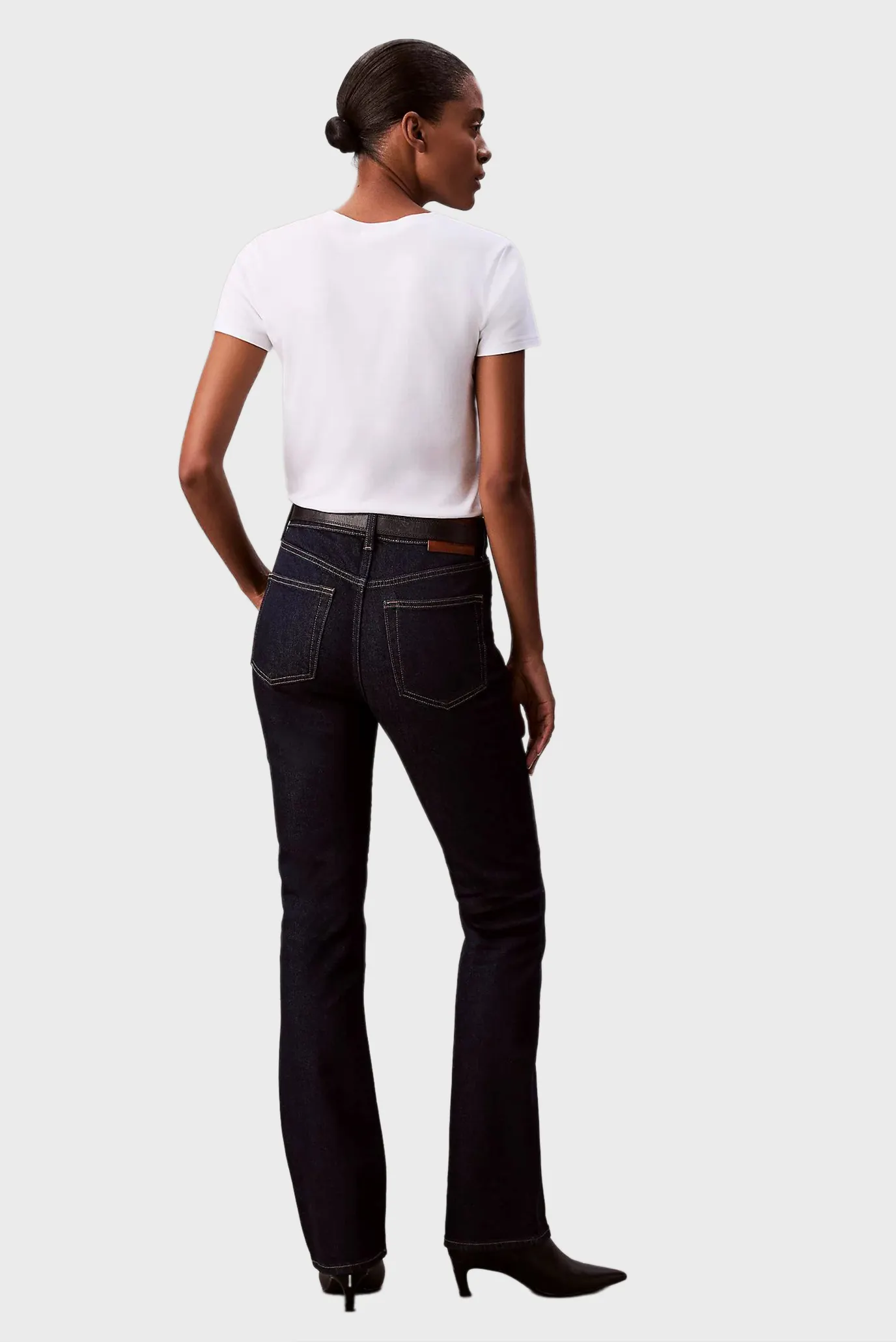 Jins shim SKINNY BOOT CK CLASSIC RINSE 3