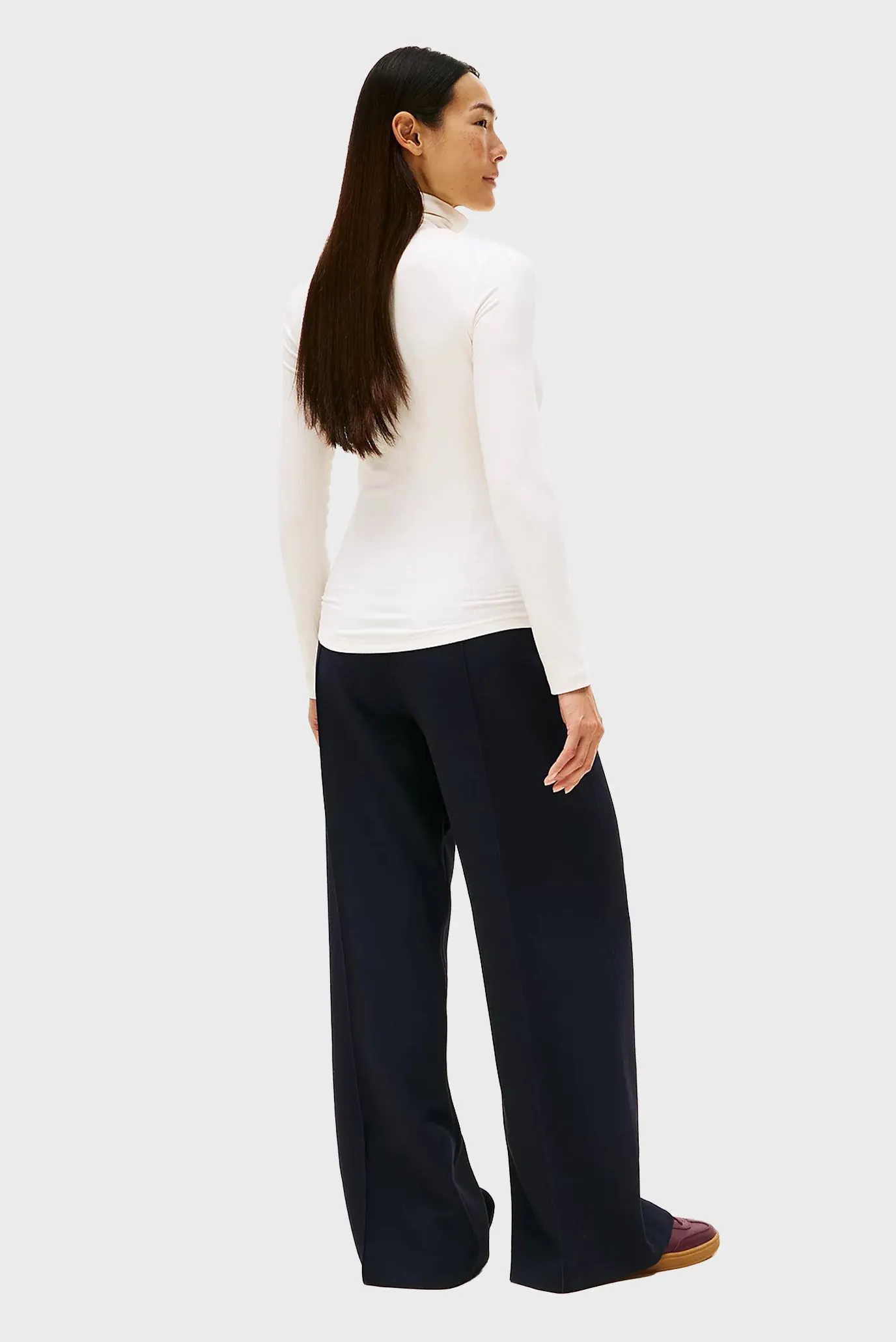 Лонгслив SLIM 5X2 RIB ROLL-NK LS 4