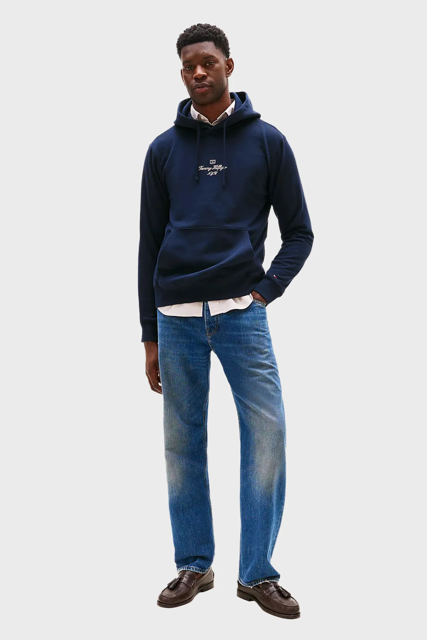 Худи/OUTLINE FLAG SCRIPT HOODIE 2