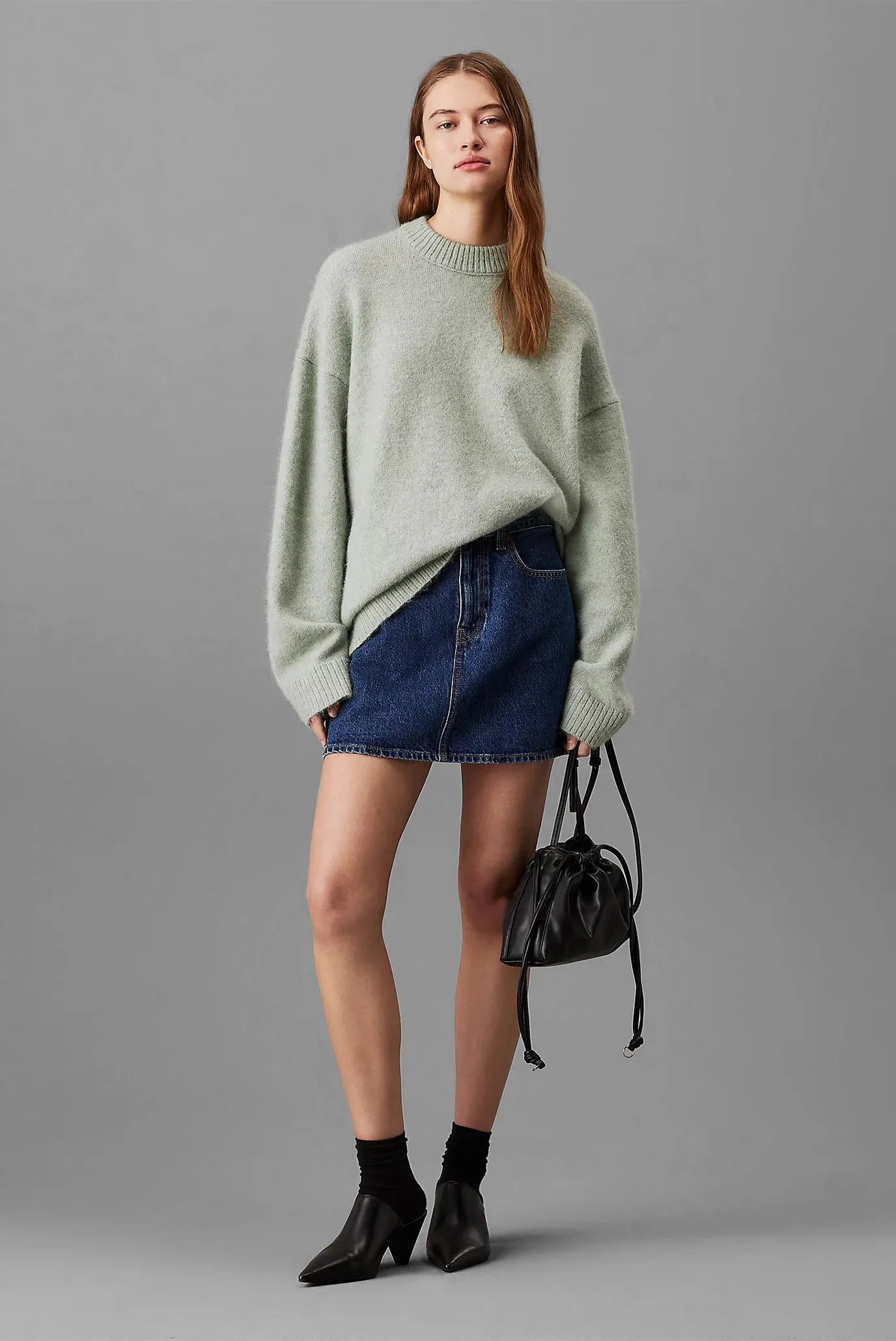 Свитер TEXTURED LOOSE SWEATER 2