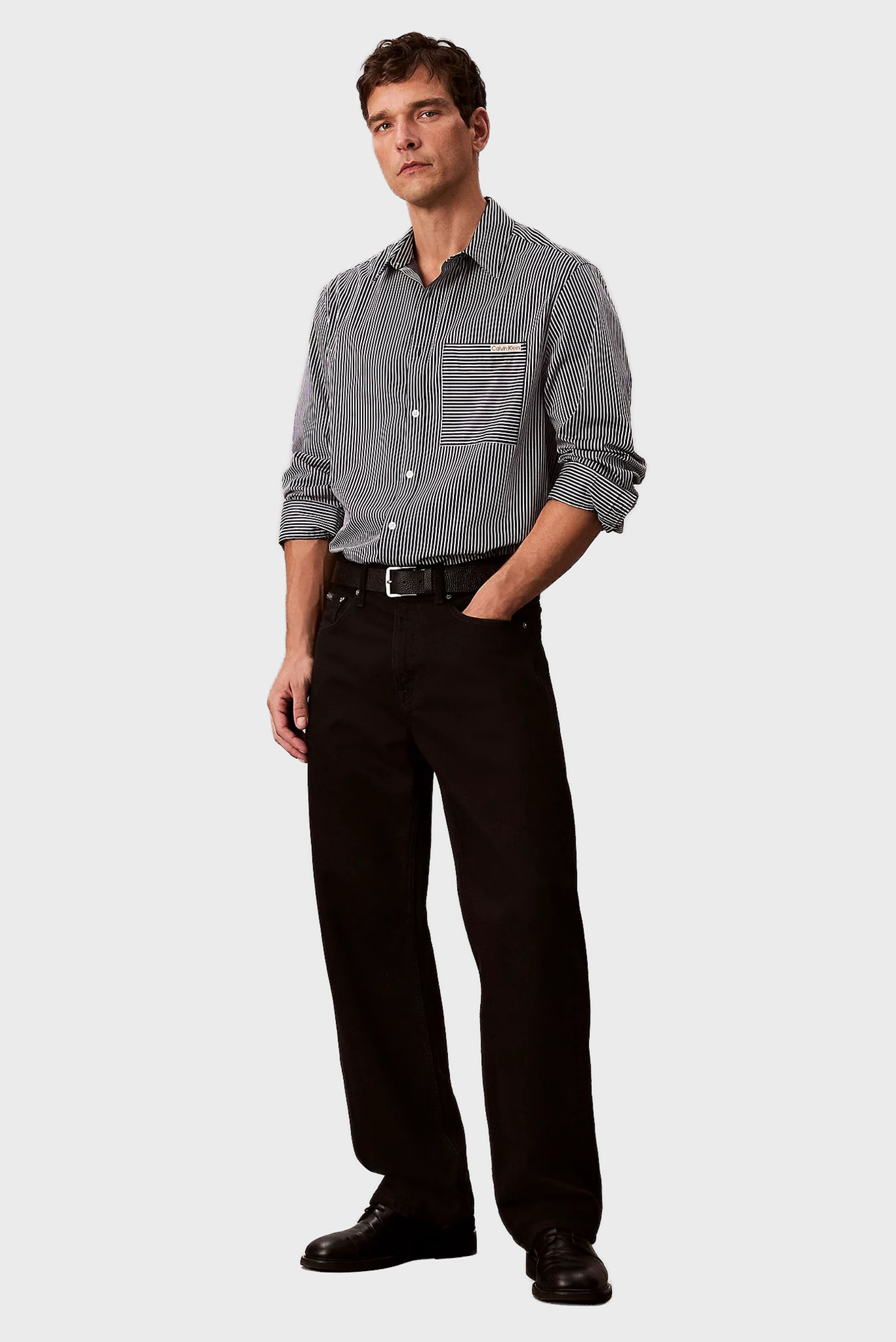 Ko'ylak LS YD COTTON SATIN RELAXED SHIRTCalvin Klein Jeans Ko'ylak LS YD COTTON SATIN RELAXED SHIRT 2