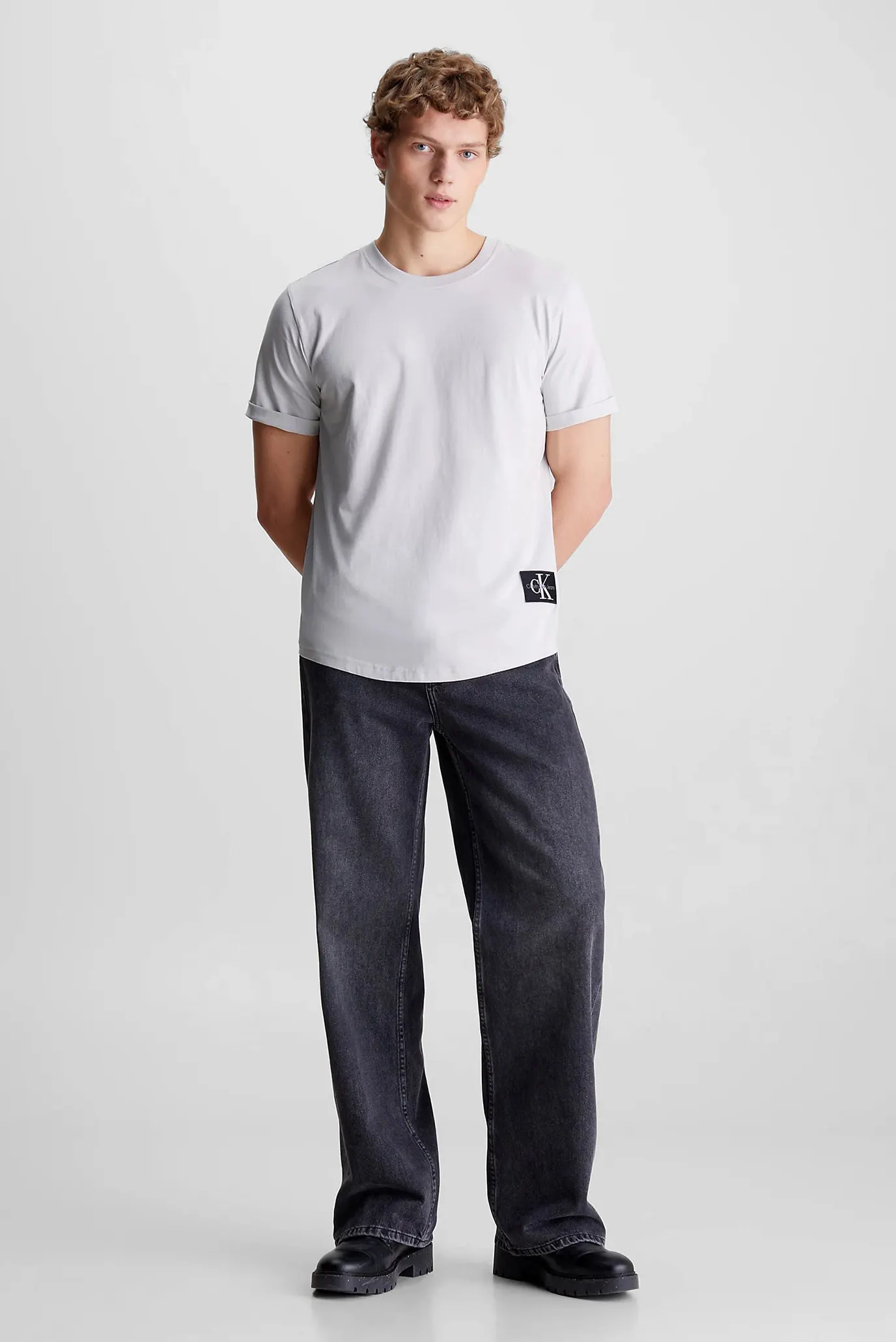 Futbolka BADGE TURN UP SLEEVE 2