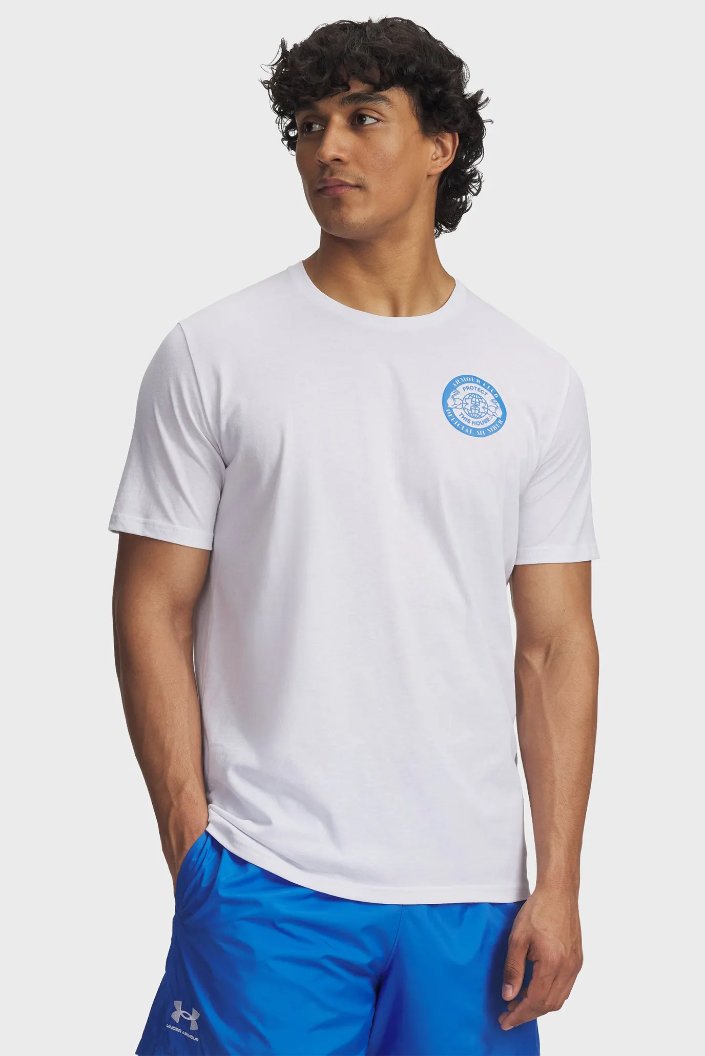 Футболка/UA ARMOUR CLUB SS 1