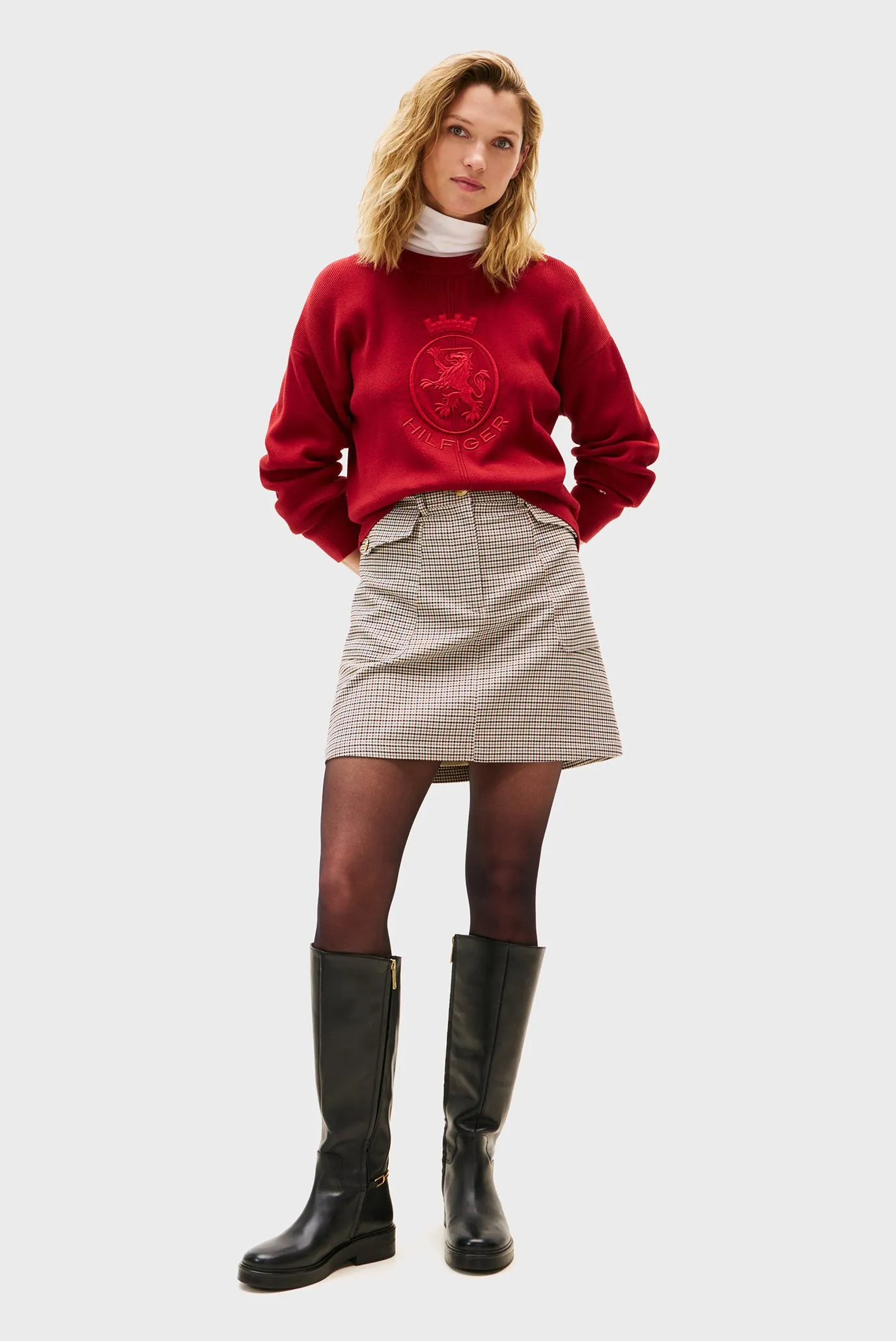 Sviter CO VARSITY GRAPHIC MOCK-NK SWT 2