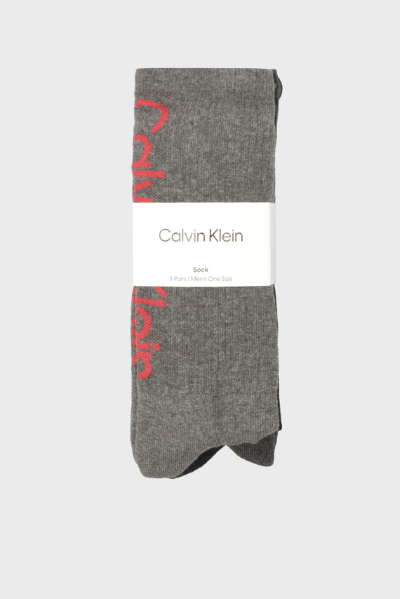 Paypoq CK MEN SOCK 3P ATHLEISURE Calvin Klein