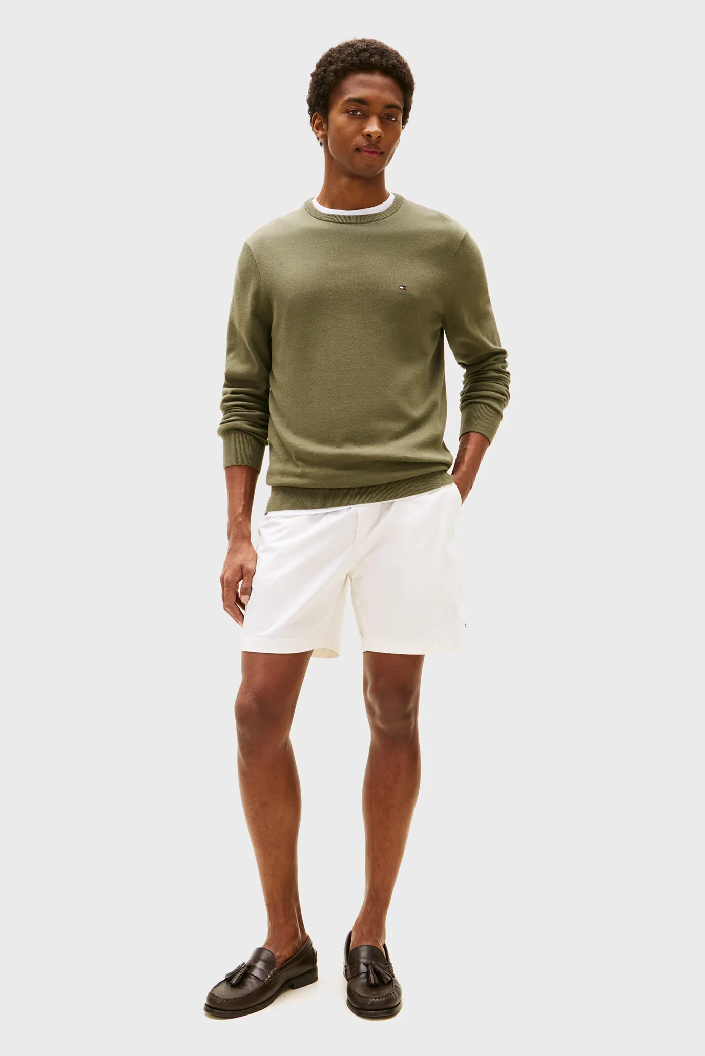 Sviter ESSENTIAL SSNL COTTON CREW NECK 2