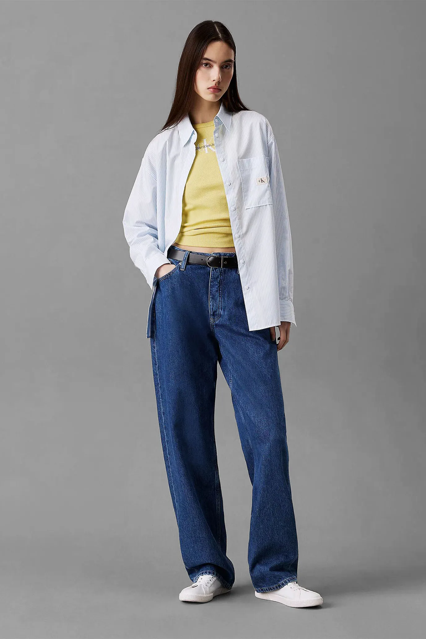 Рубашка WOVEN LABEL RELAXED SHIRT 2