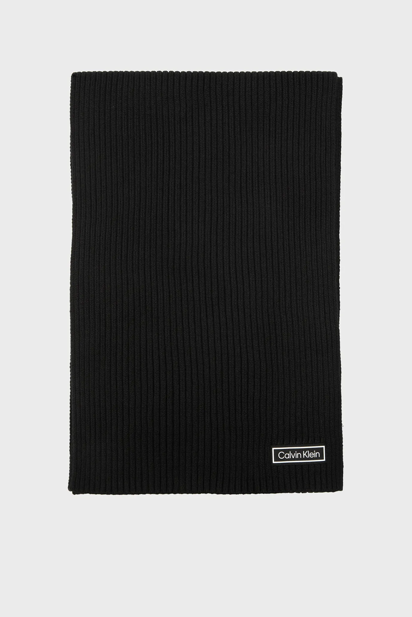 Шарф PATCH CHUNKY RIB COTTON SCARF 3