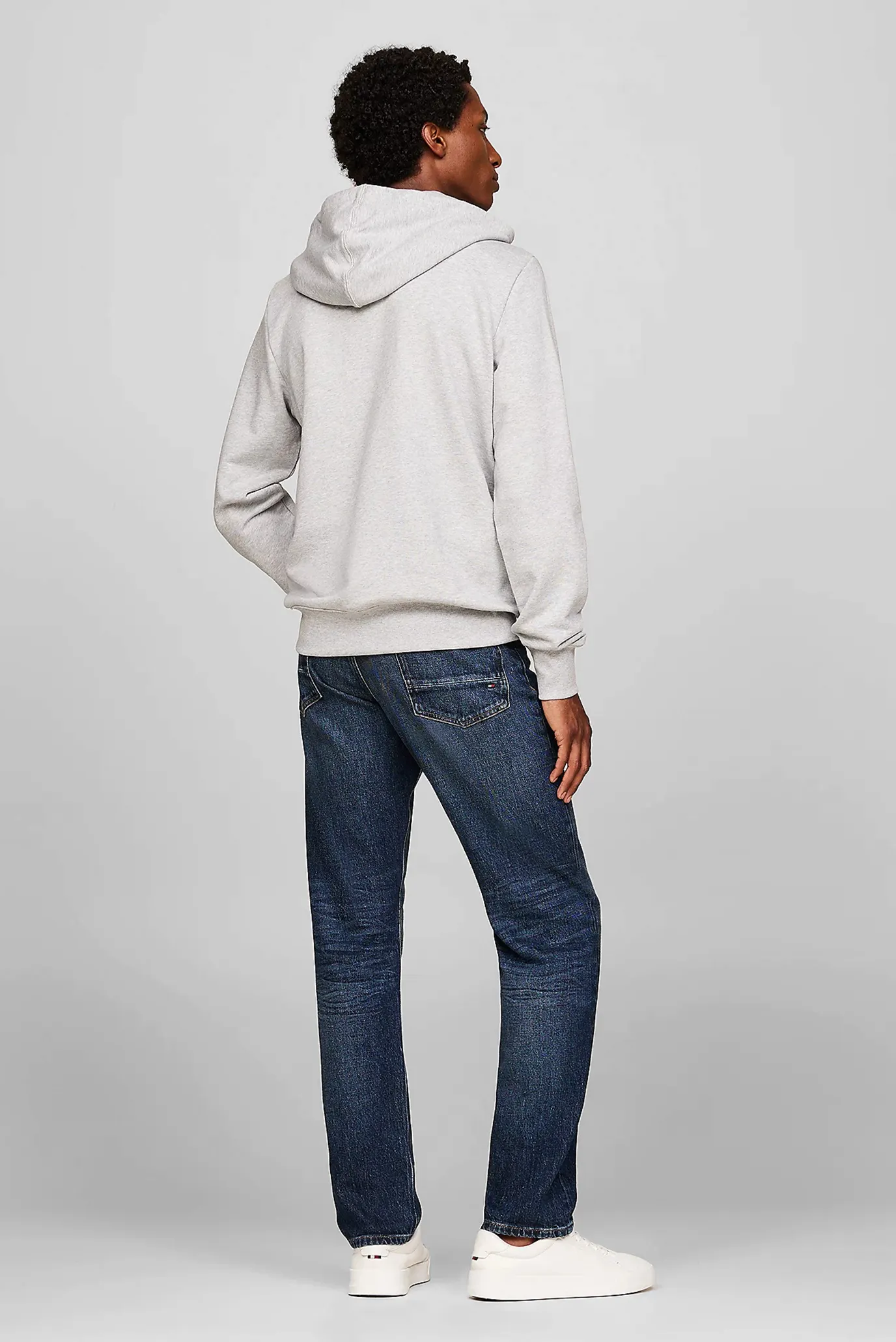 Худи HILFIGER STRIPE TERRY HOODY 3