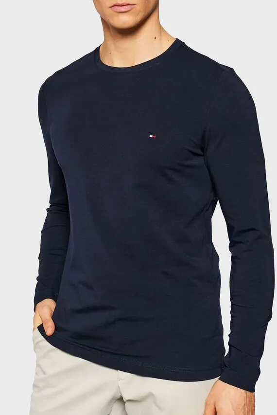 Лонгслив/STRETCH SLIM FIT LONG SLEEVE TEE Tommy Hilfiger