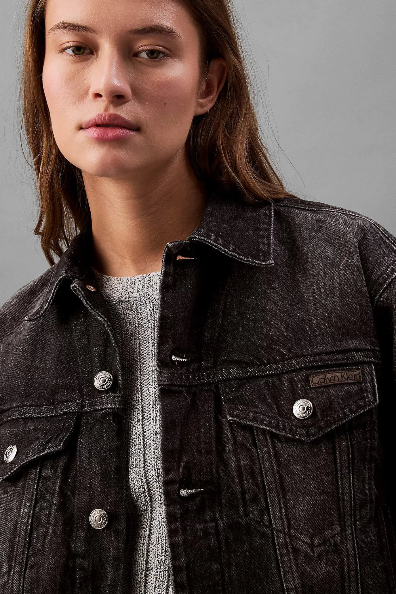 Куртка джинсовая 90s TRUCKER BLACK FOG 4