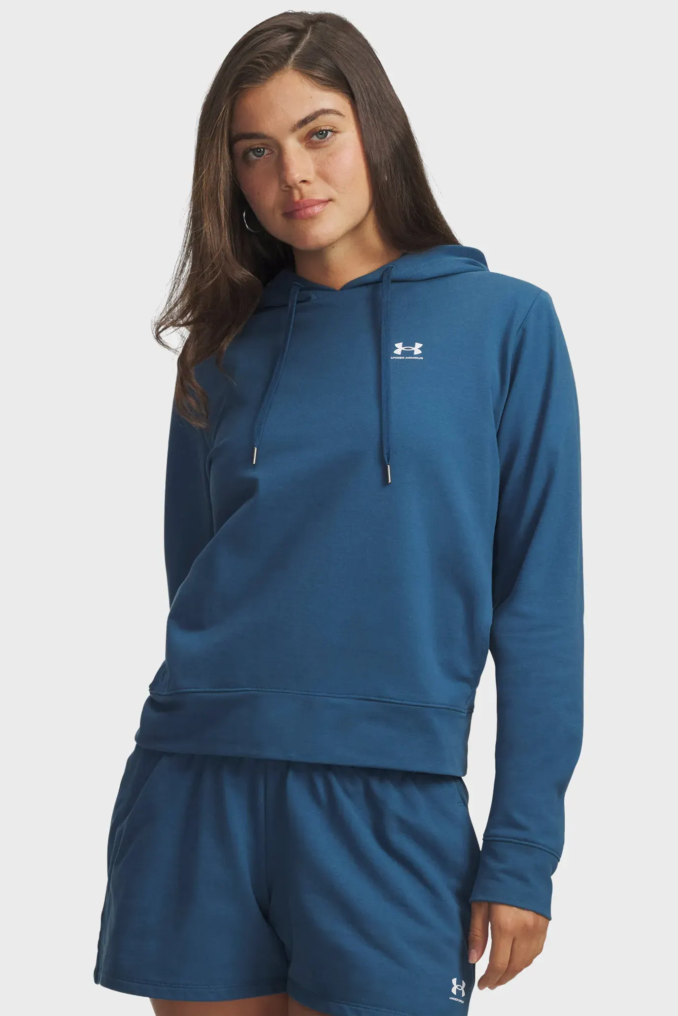 Худи/Sport Terry Hoodie-BLU 1