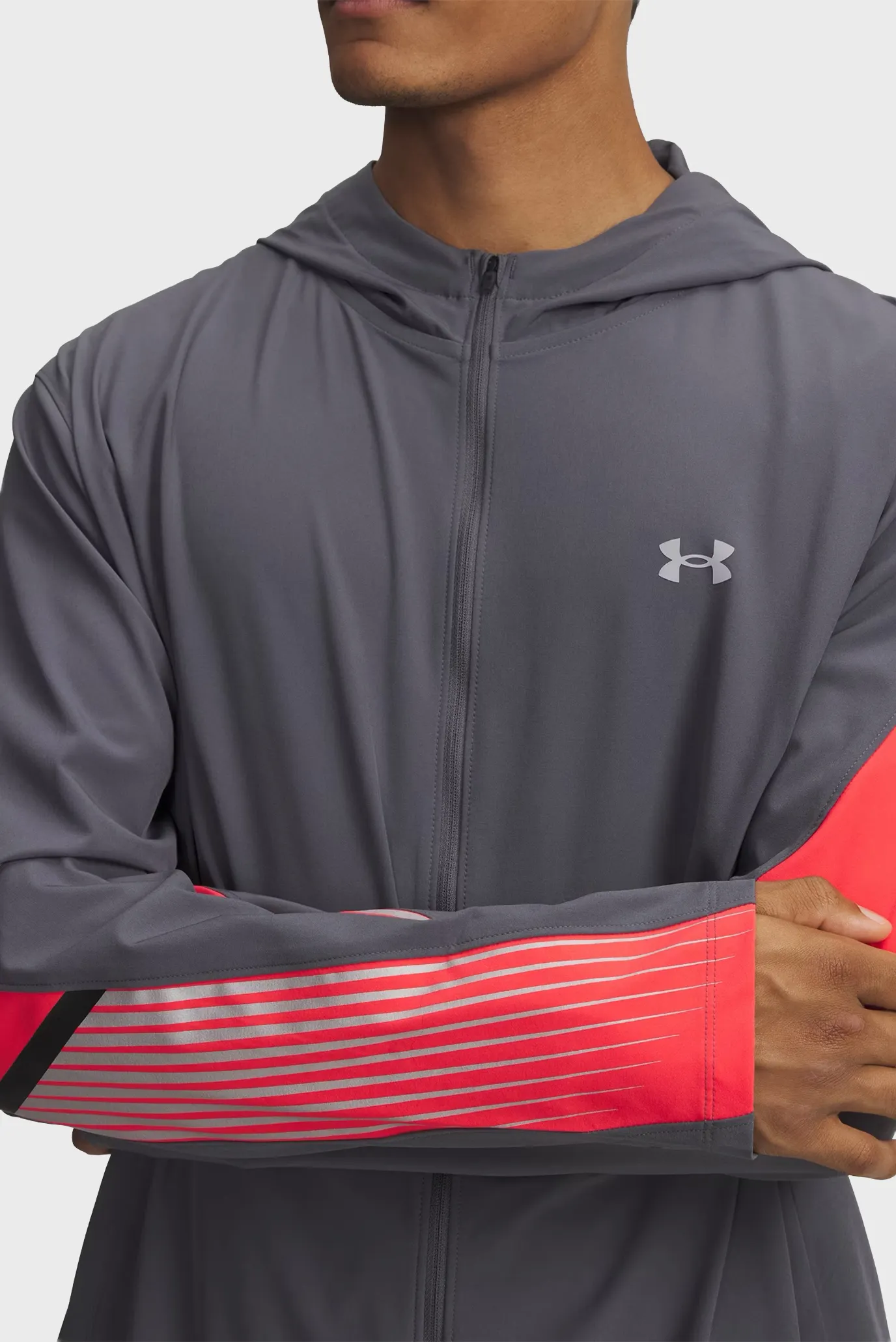 Vetrovka UA Velociti Storm Hooded Jkt 3