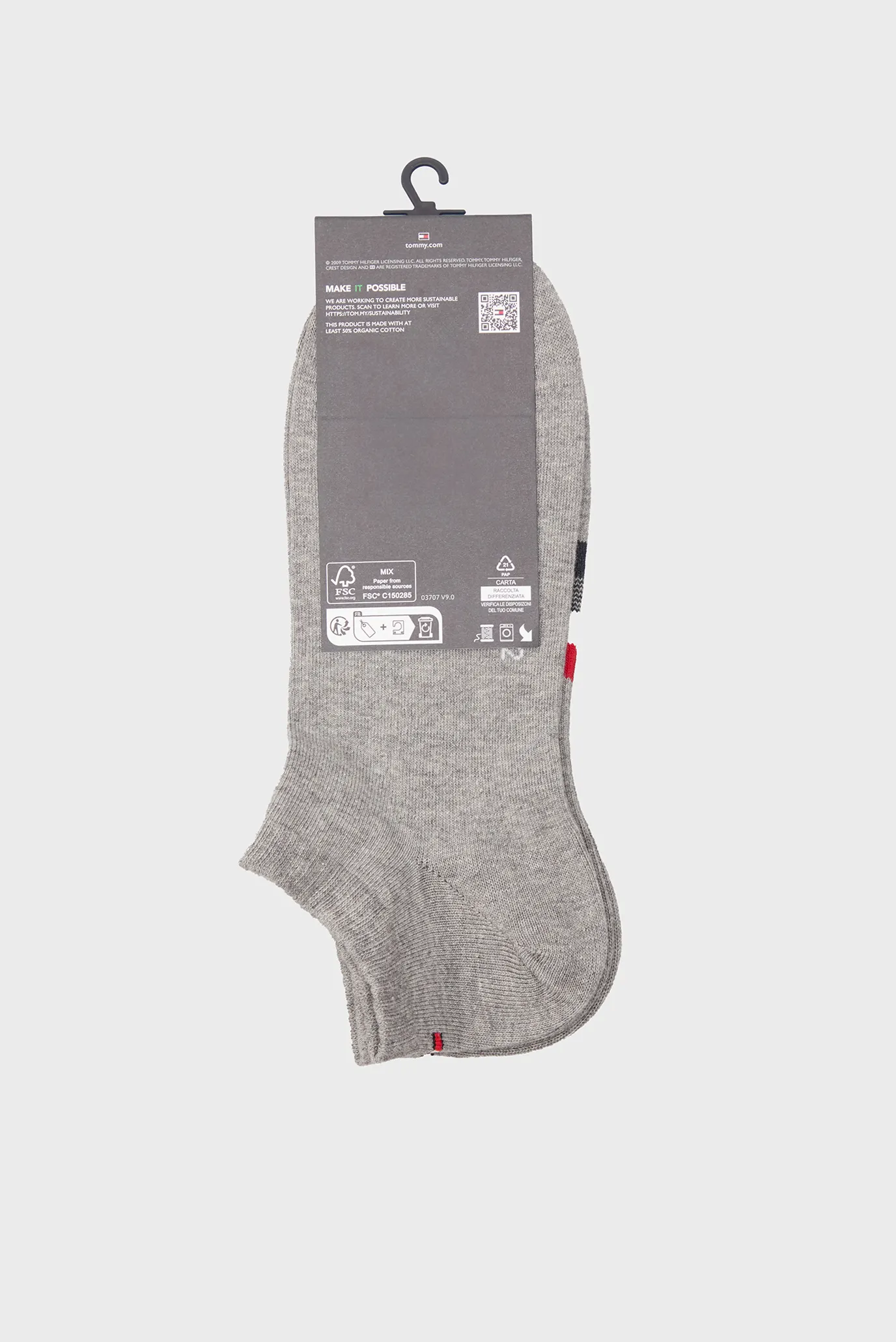 Носки TH MEN SNEAKER 2P HILFIGER TAB 2