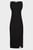 Koʻylak SEAMING LONG RIB DRESS