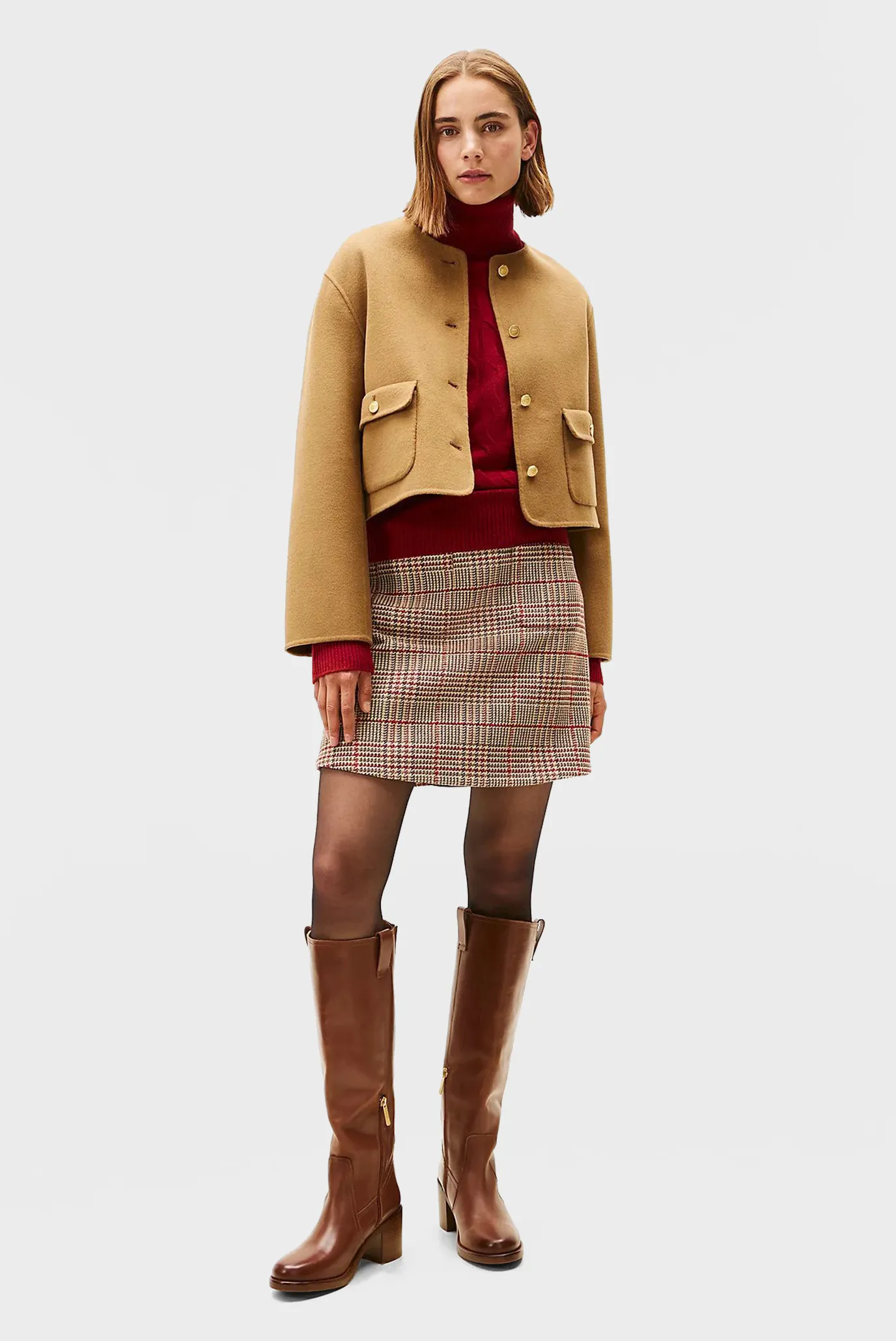 Пальто DF WOOL BLEND REG LADY JACKET 2