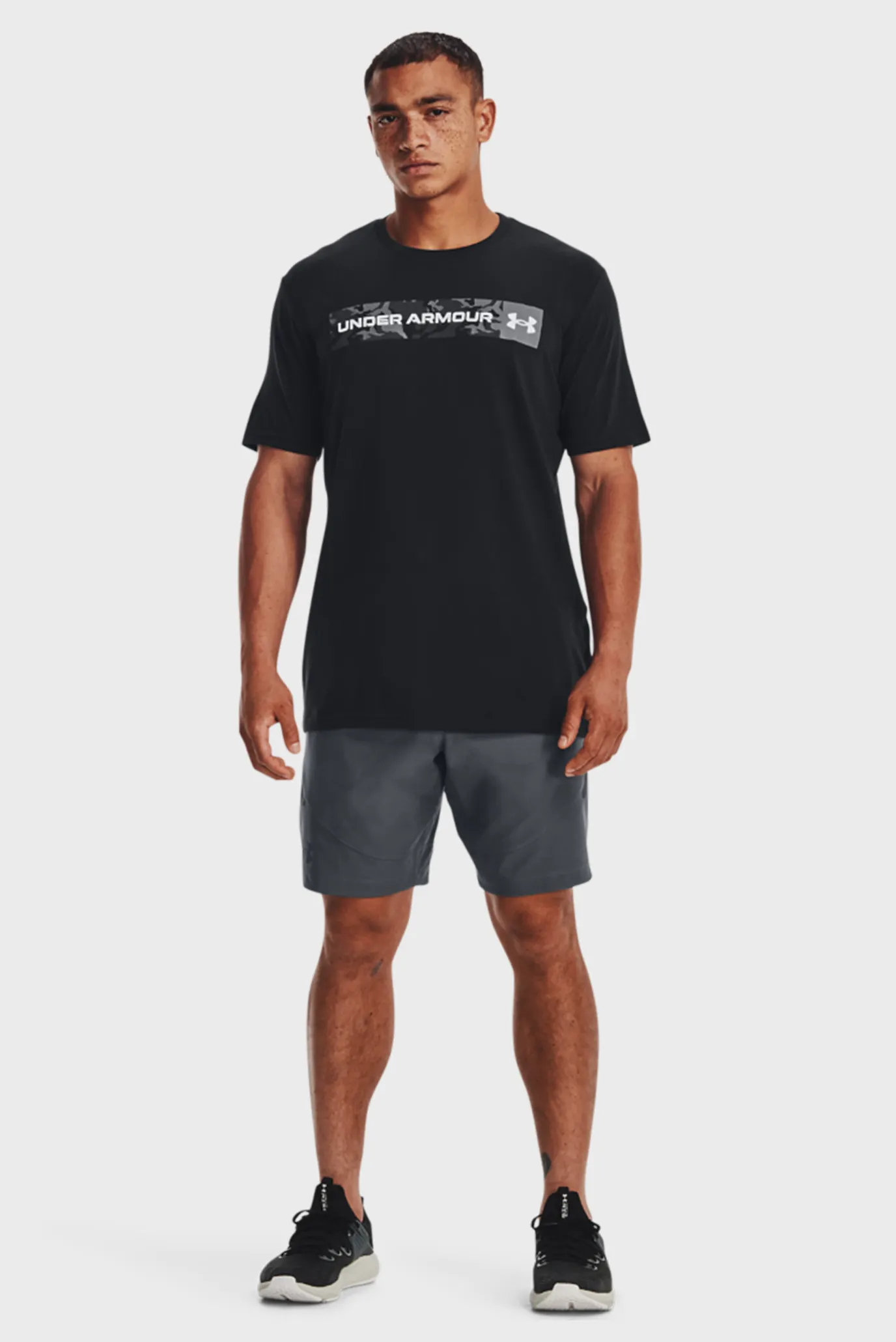 Футболка UA CAMO CHEST STRIPE SS 2