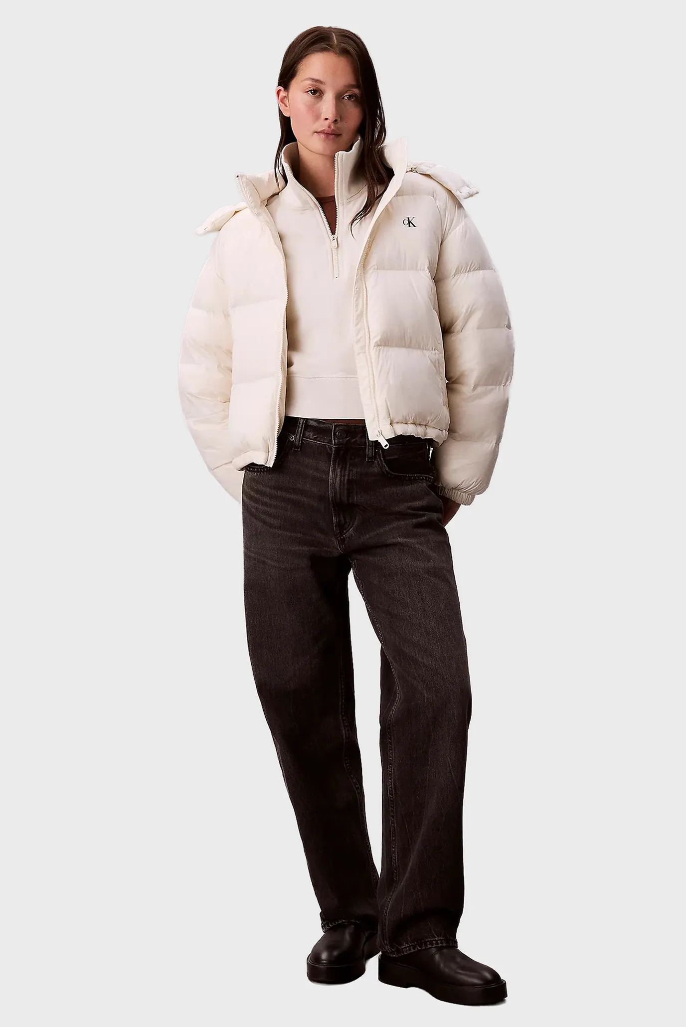 Куртка зимняя/ESSENTIAL MIDWEIGHT PUFFER JACKE 2