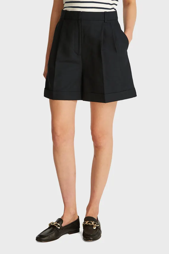 Шорты LINEN MIX PLEATED SHORT Tommy Hilfiger