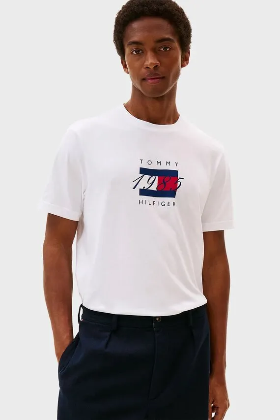Футболка LINEAR FLAG GRAPHIC TEE Tommy Hilfiger