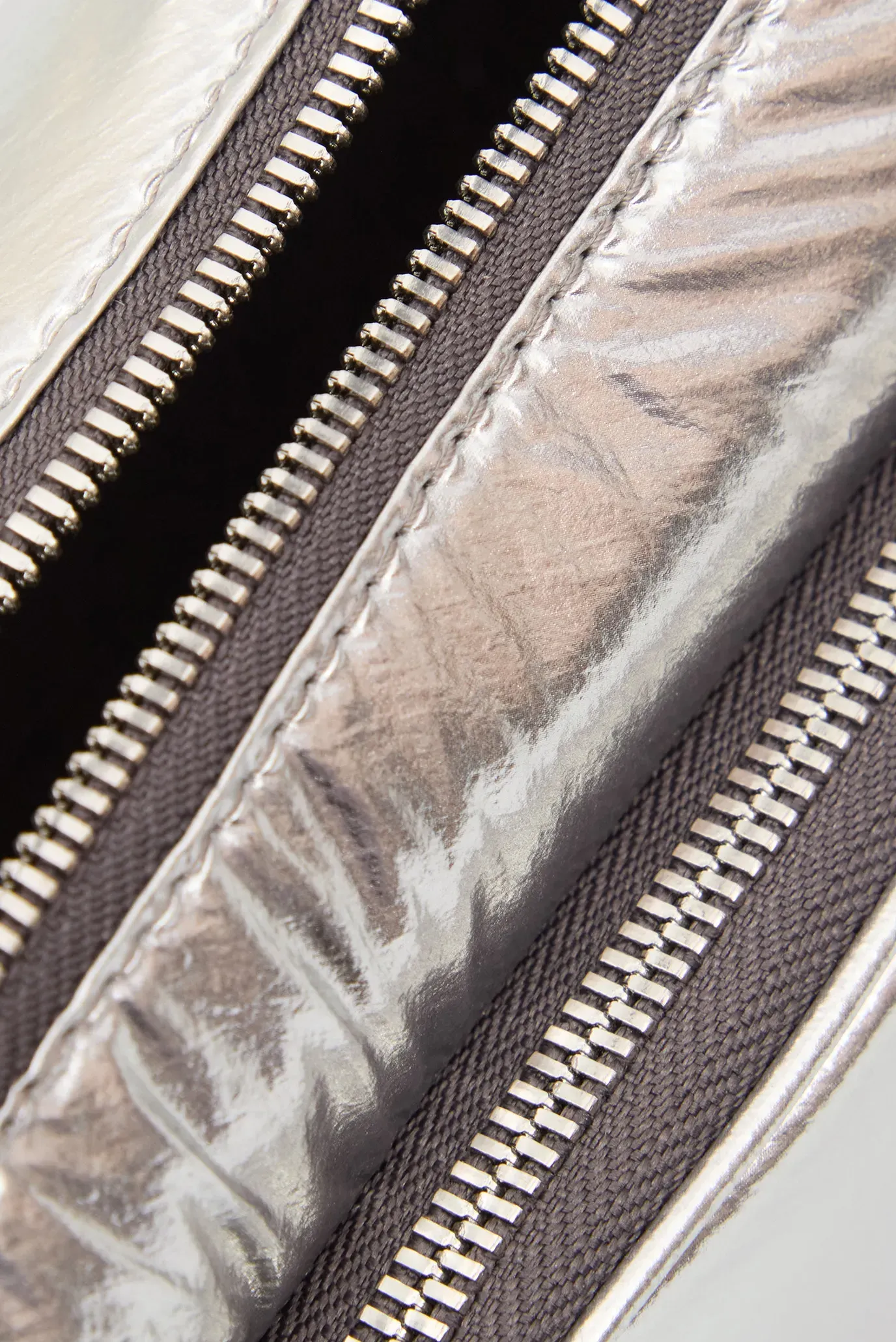 Сумка/POCKET SILVER NYLON SMALL BAG 2