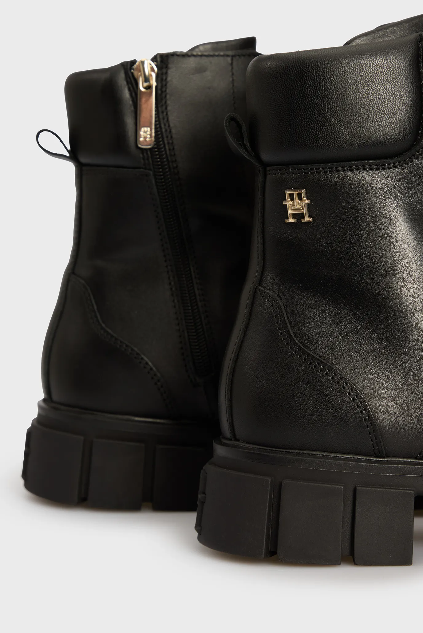 Ботинки LACE-UP BIKER LEATHER 2