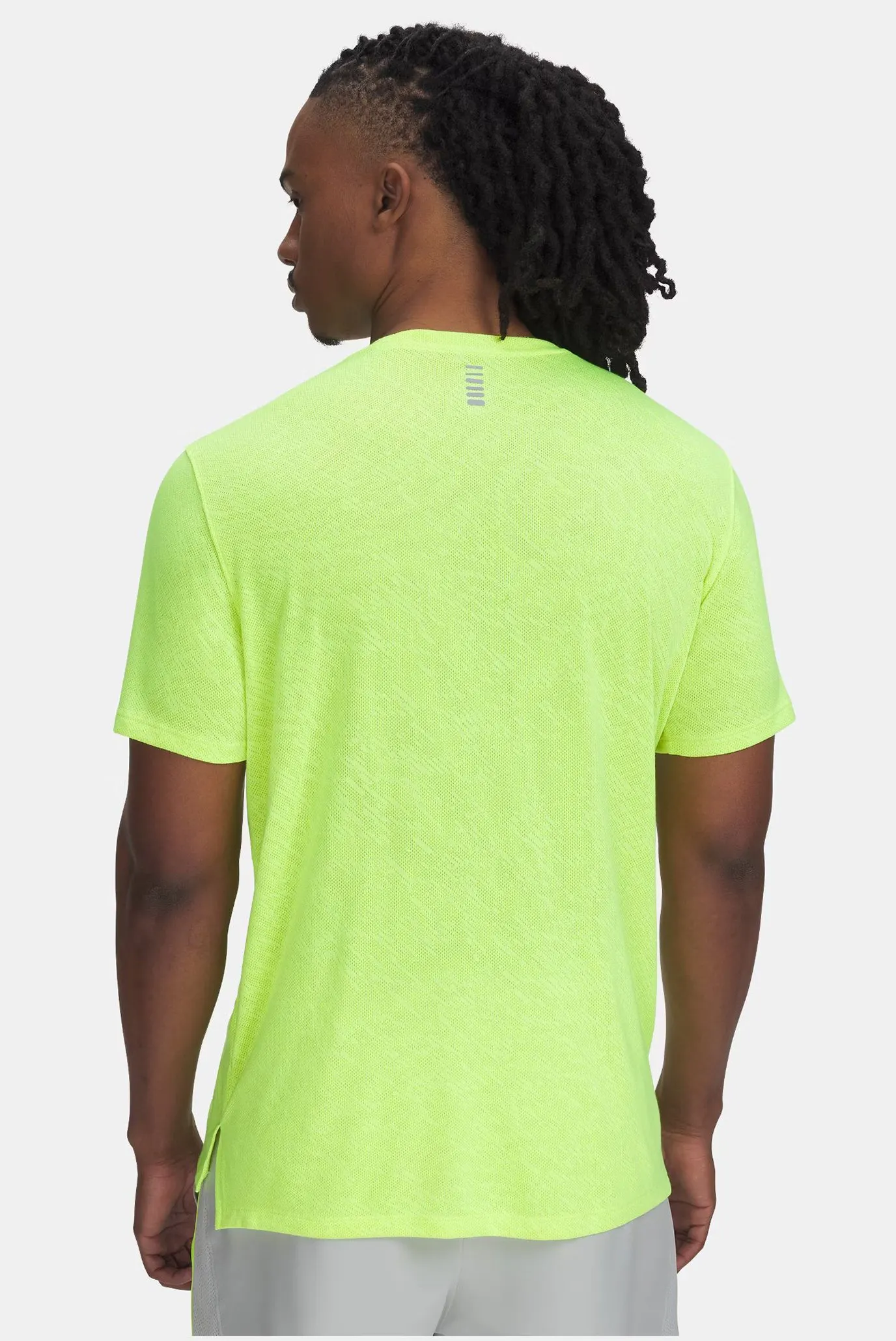 Futbolka UA LAUNCH CAMO SHORTSLEEVE-YLW 2