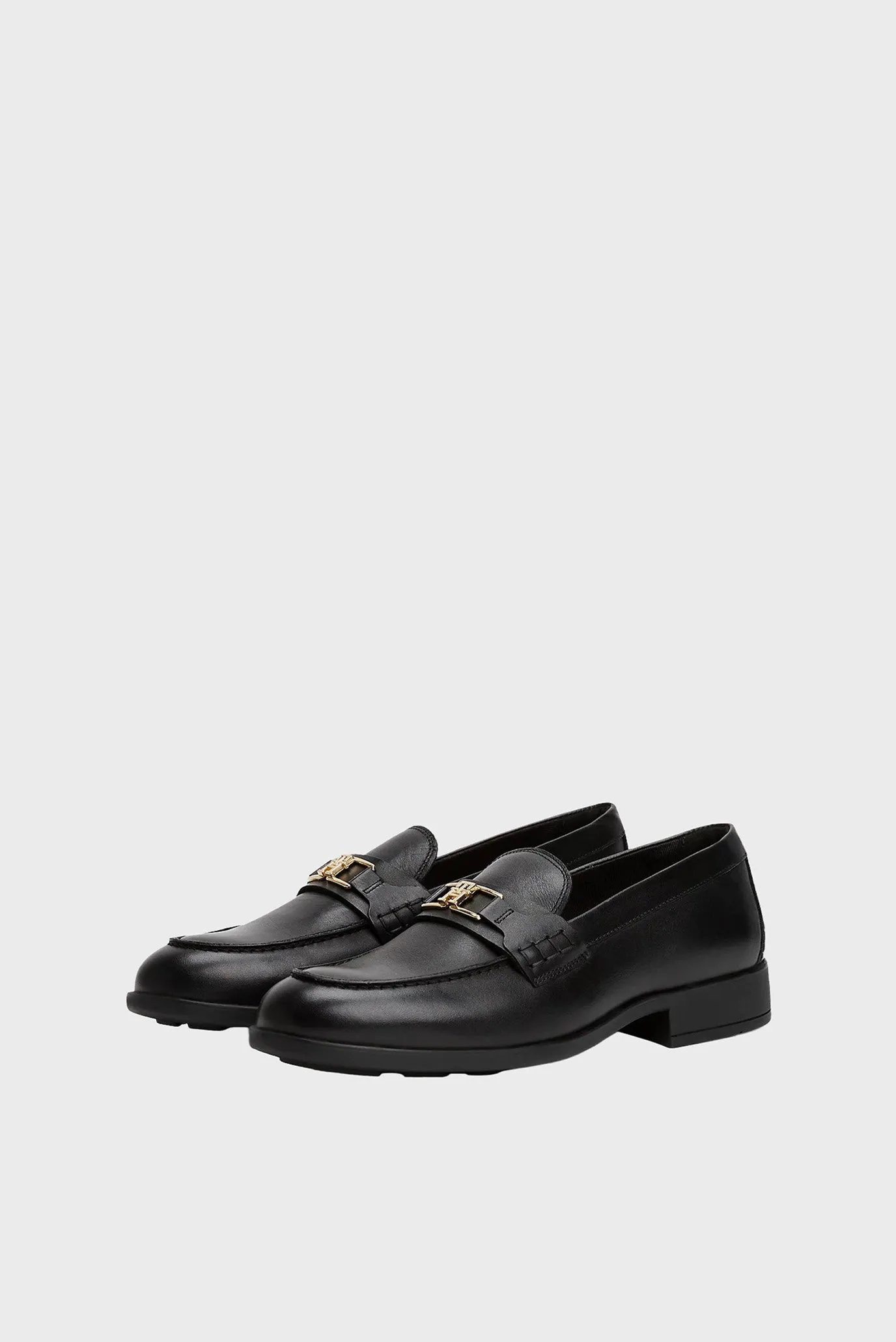 Лоферы/TH LOGO LEATHER LOAFER 2