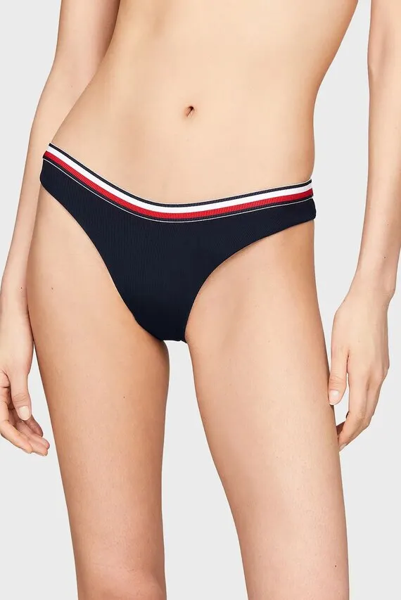 Suzish kiyimi pastki CHEEKY HIGH LEG BIKINI Tommy Hilfiger