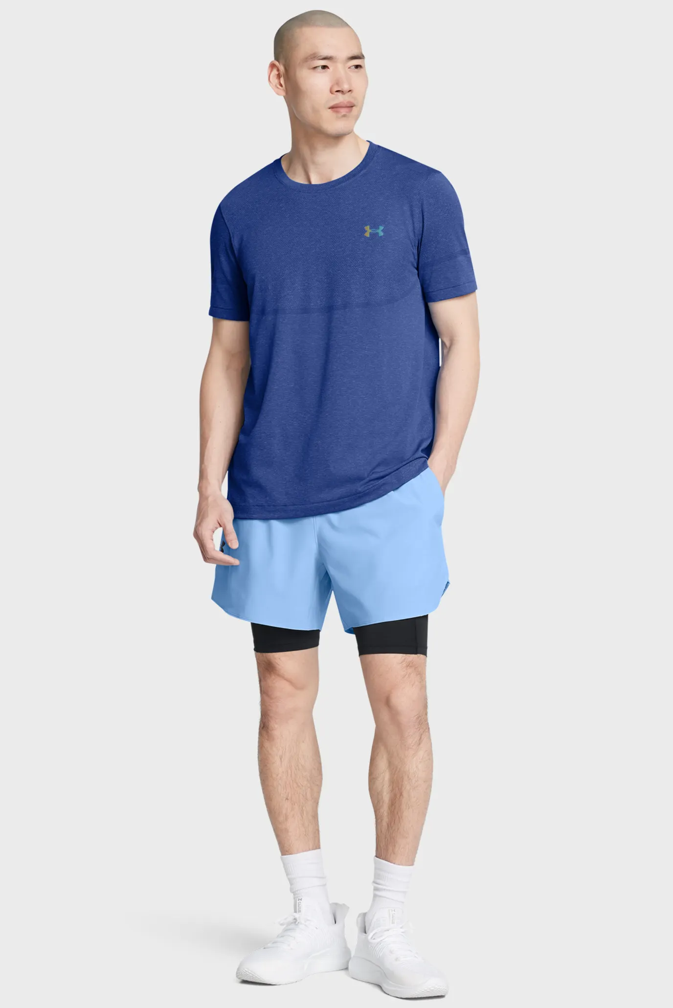 Футболка UA Rush Seamless Legacy SS 3