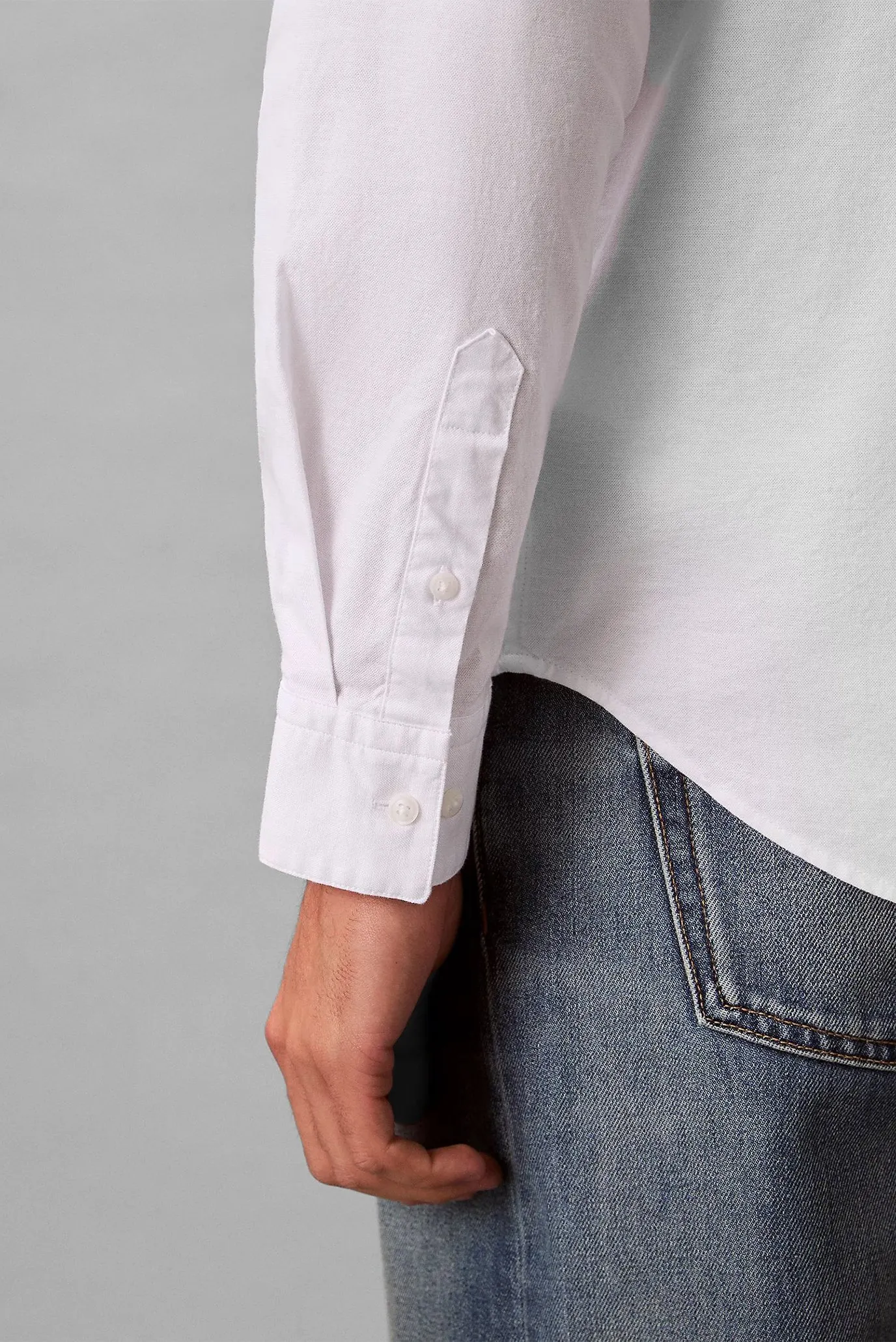 Рубашка LS SOLID OXFORD CLASSIC SHIRT 6