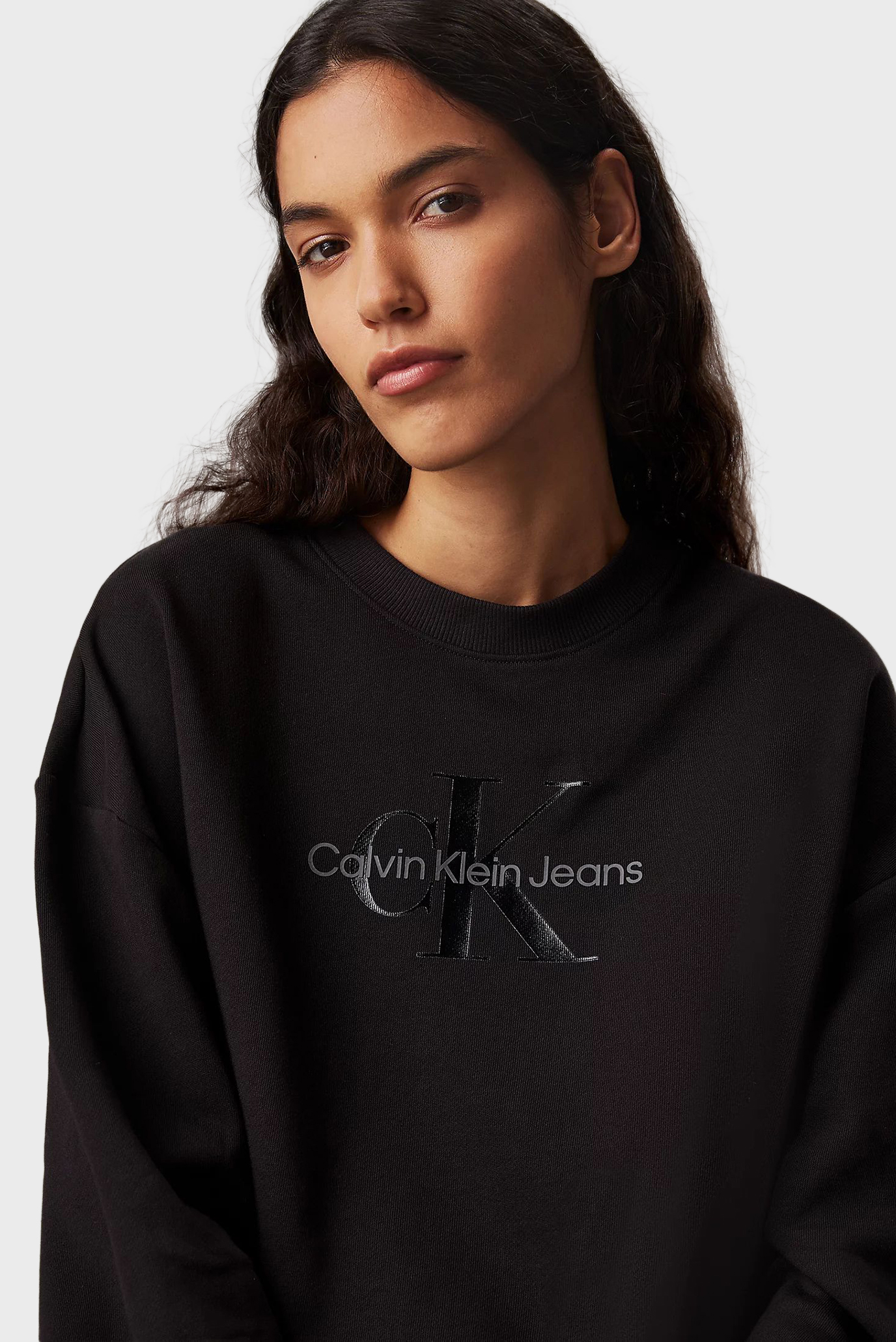 Свитшот GLOSSY MONOLOGO REGULAR CREWNECK 4