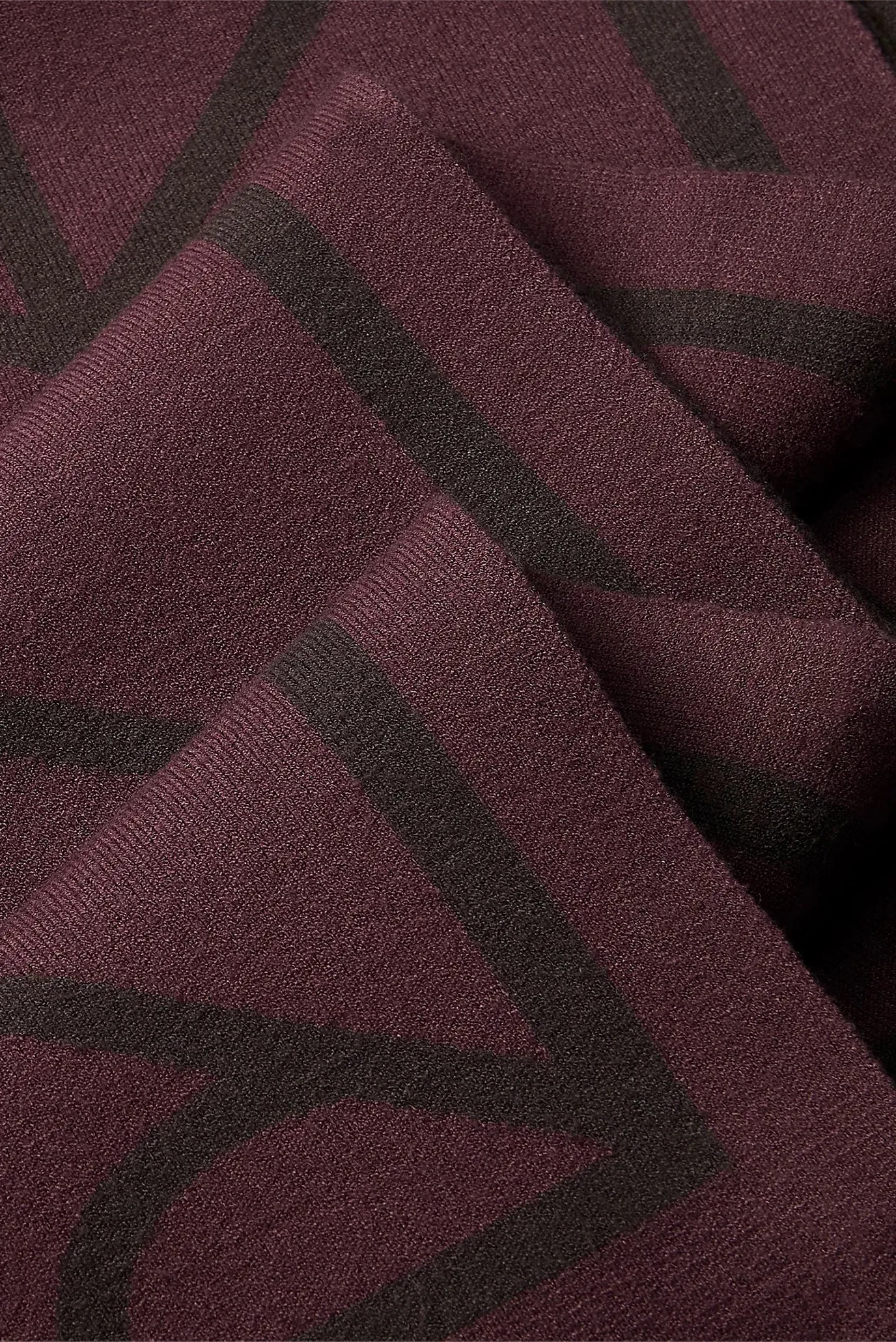 Шарф EMBLEM AOP JCQ FINE RIB SCARF 2