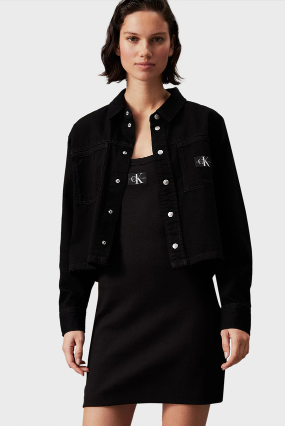 Ko'ylak CROPPED DAD DENIM SHIRT Calvin Klein Jeans