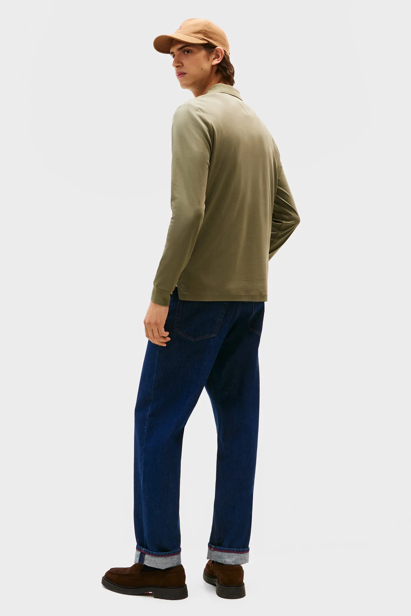 Поло с длинным рукавом L S LIQUID COTTON REG POLO 2