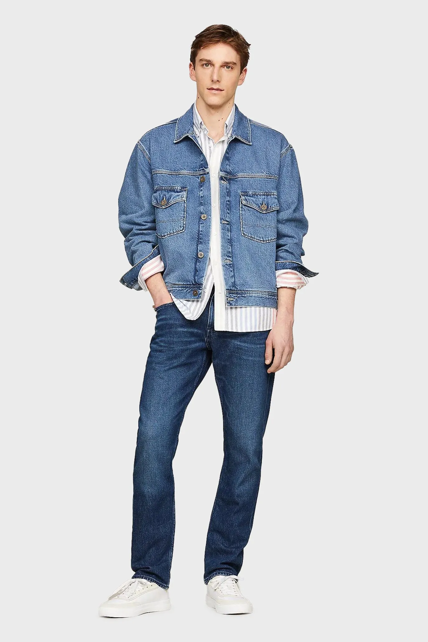 Jins kurtka TRUCKER JKT RGD FONZE IND 2