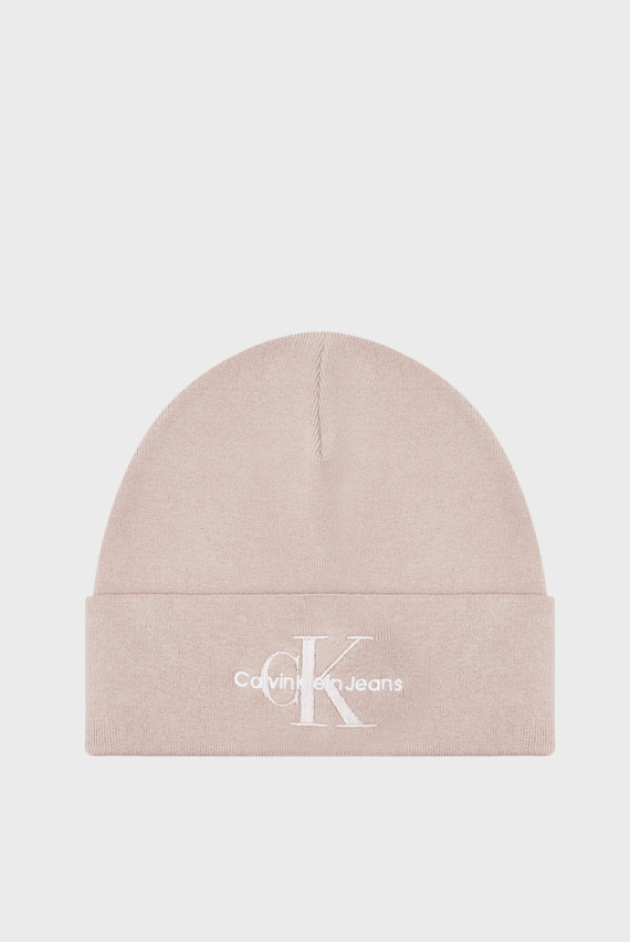Shapka MONO LOGO EMBRO BEANIE Calvin Klein Jeans Shapka MONO LOGO EMBRO BEANIE Calvin Klein Jeans